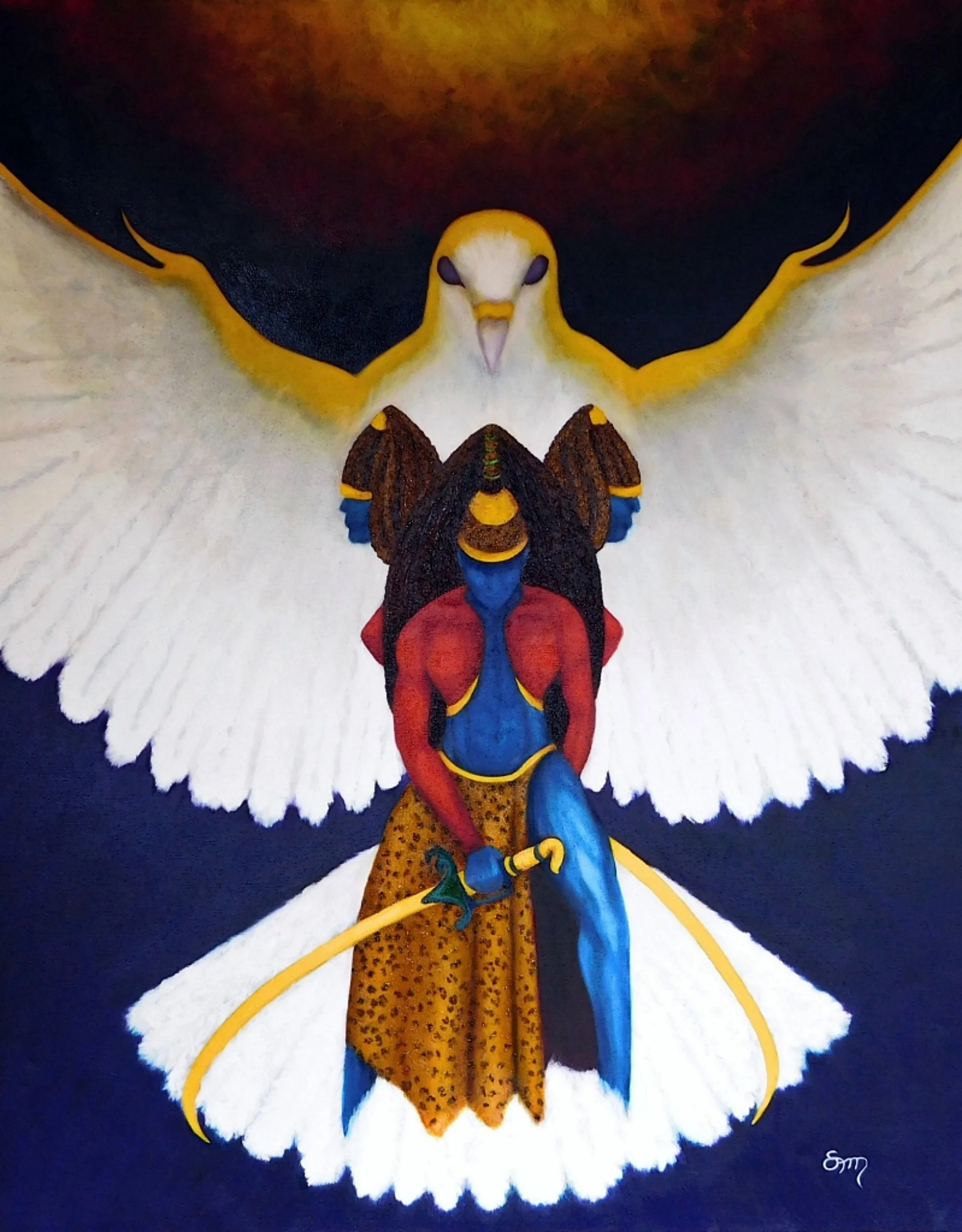 When Doves Cry, oil on 24x30 canvas (SOLD)