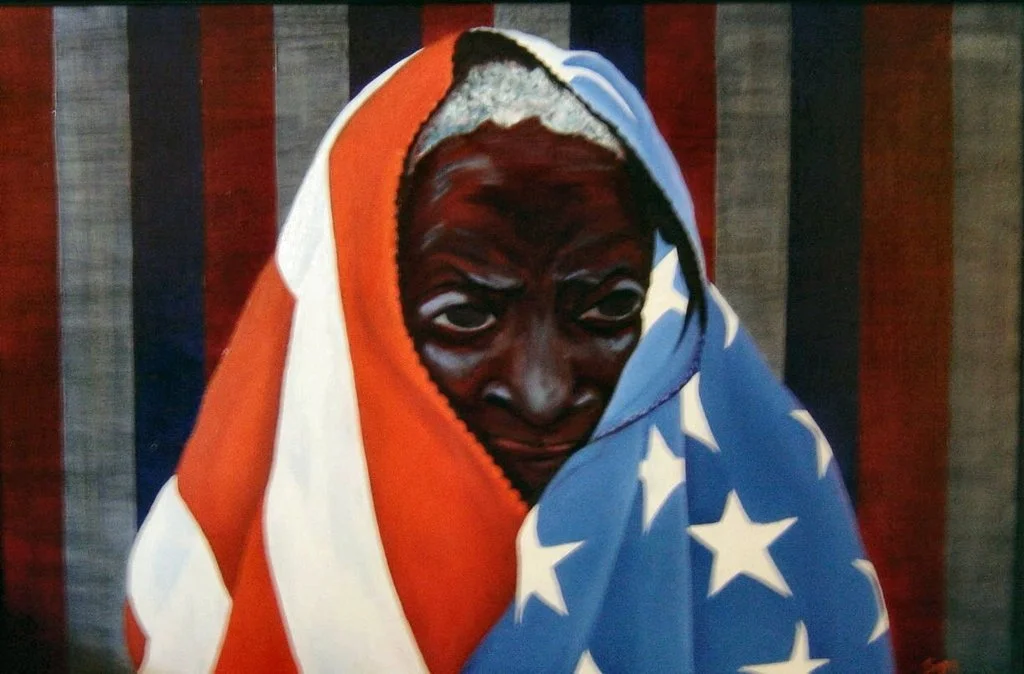 Rescued From Katrina, oil on 18x24 canvas