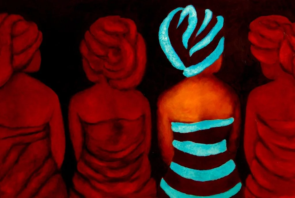 Different, oil on 24x36 canvas