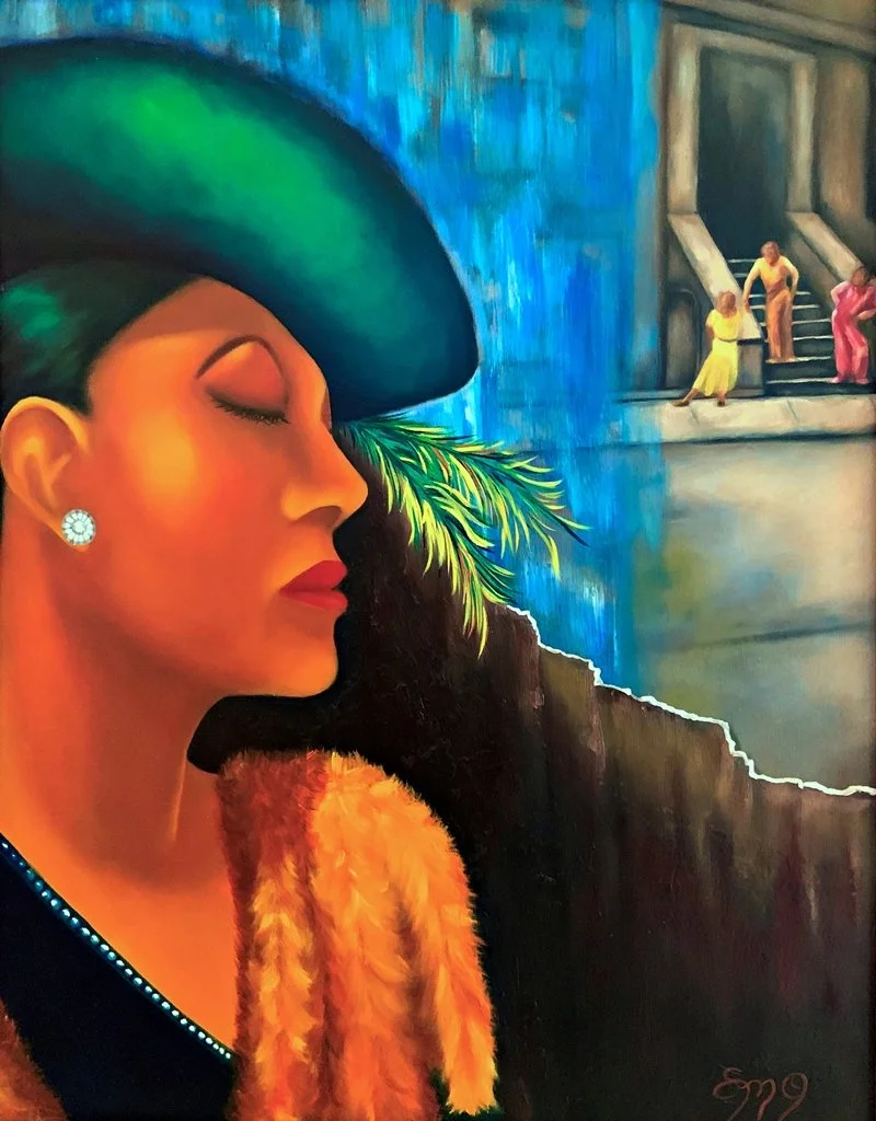 Separate From the Memory, oil on 20x24 canvas