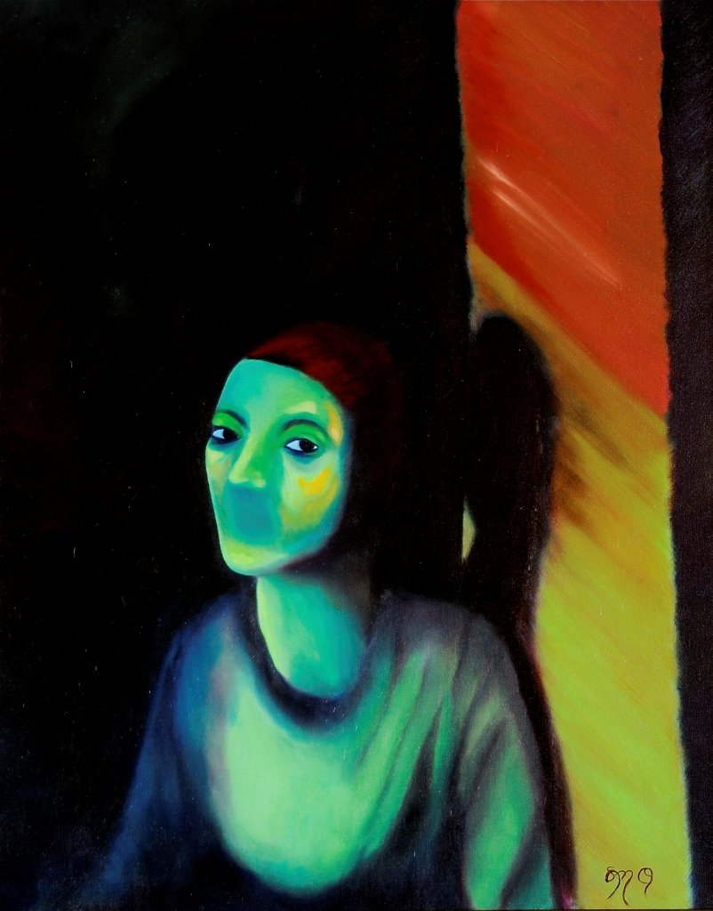 Muted, oil on 24x30 canvas
