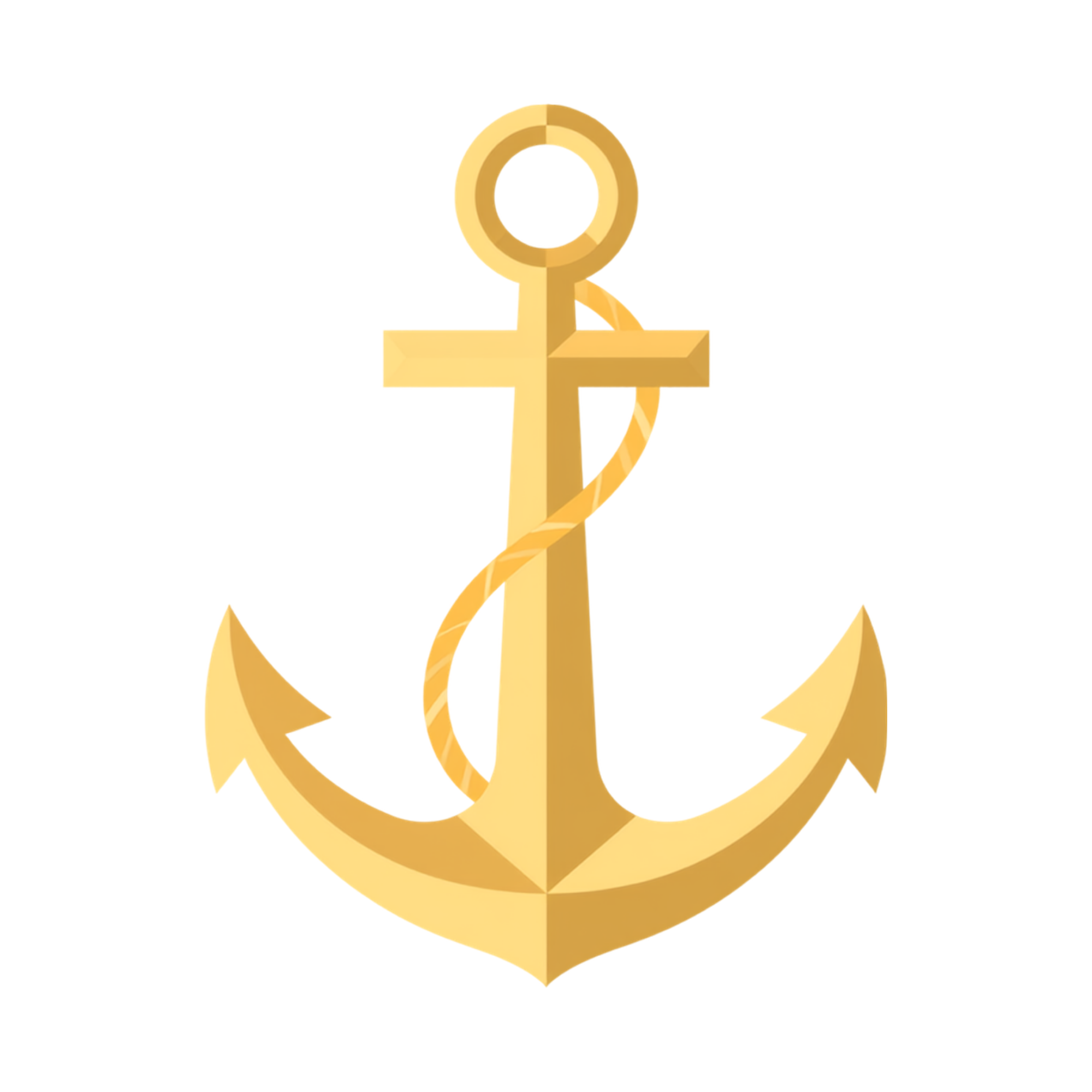 A 3D rendering of a gold-colored female gender symbol, shaped with a circle and a cross, placed above an open gold-colored base.