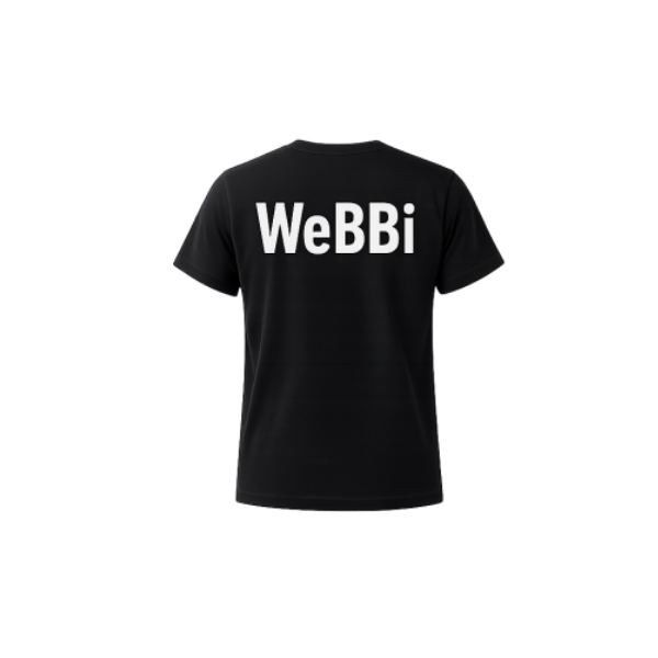 WeBBi Brand Lettered (Black)
