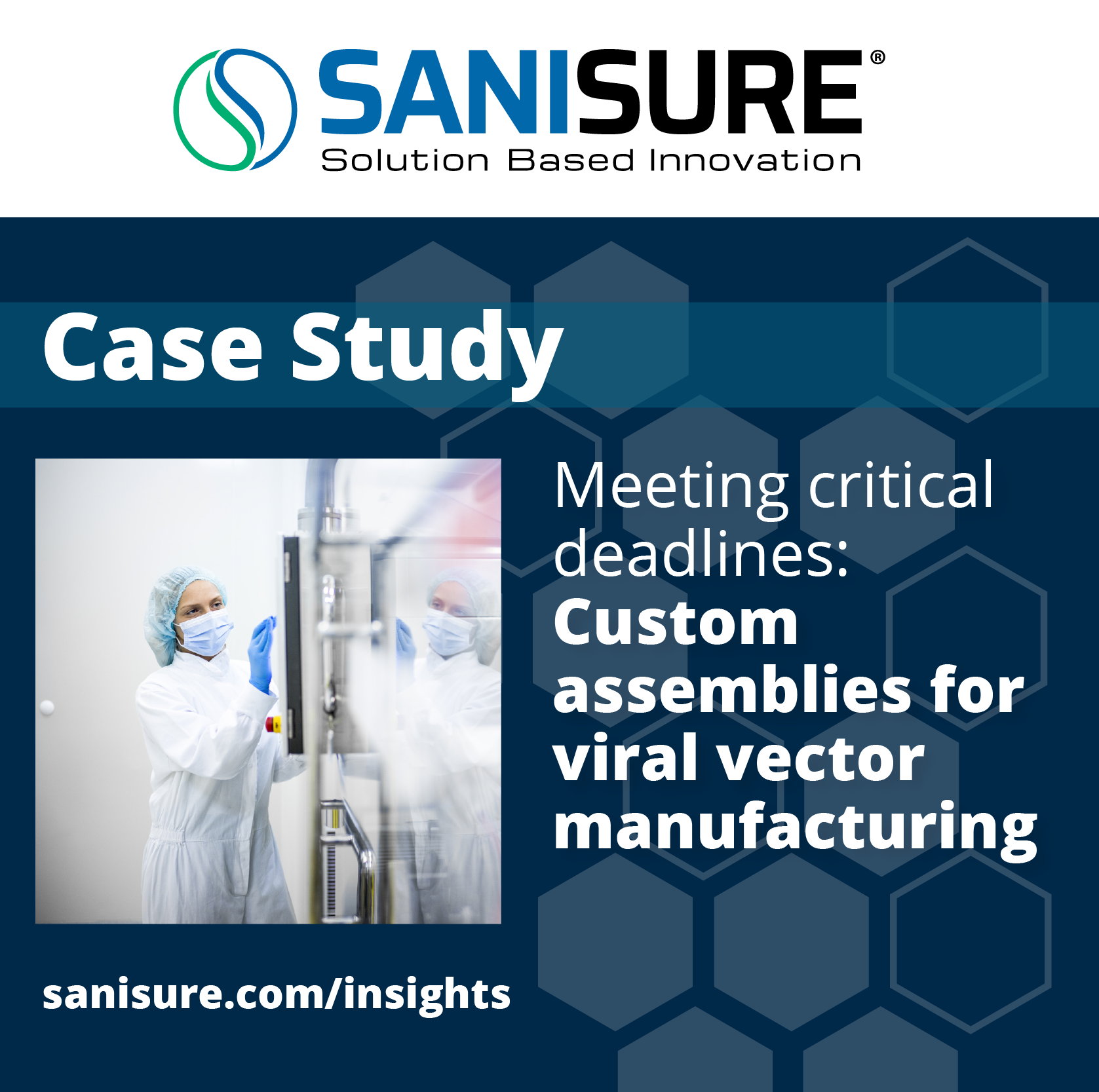 Developed a bioprocessing client case study supporting viral vector manufacturing