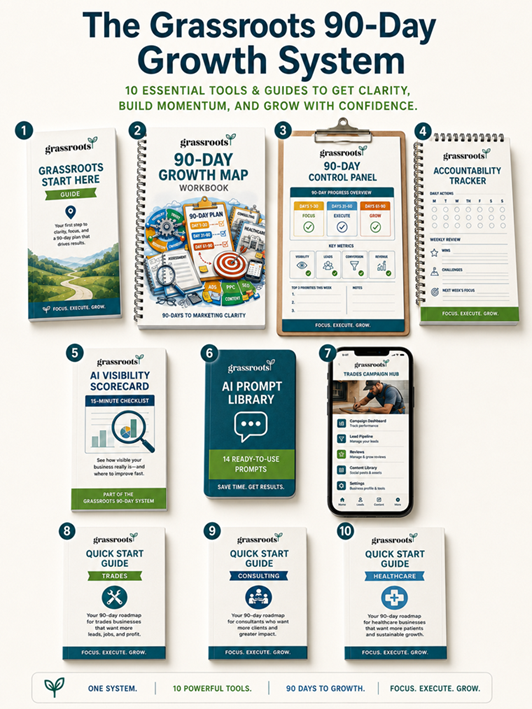 Grassroots 90-Day Growth System - 10 Tools