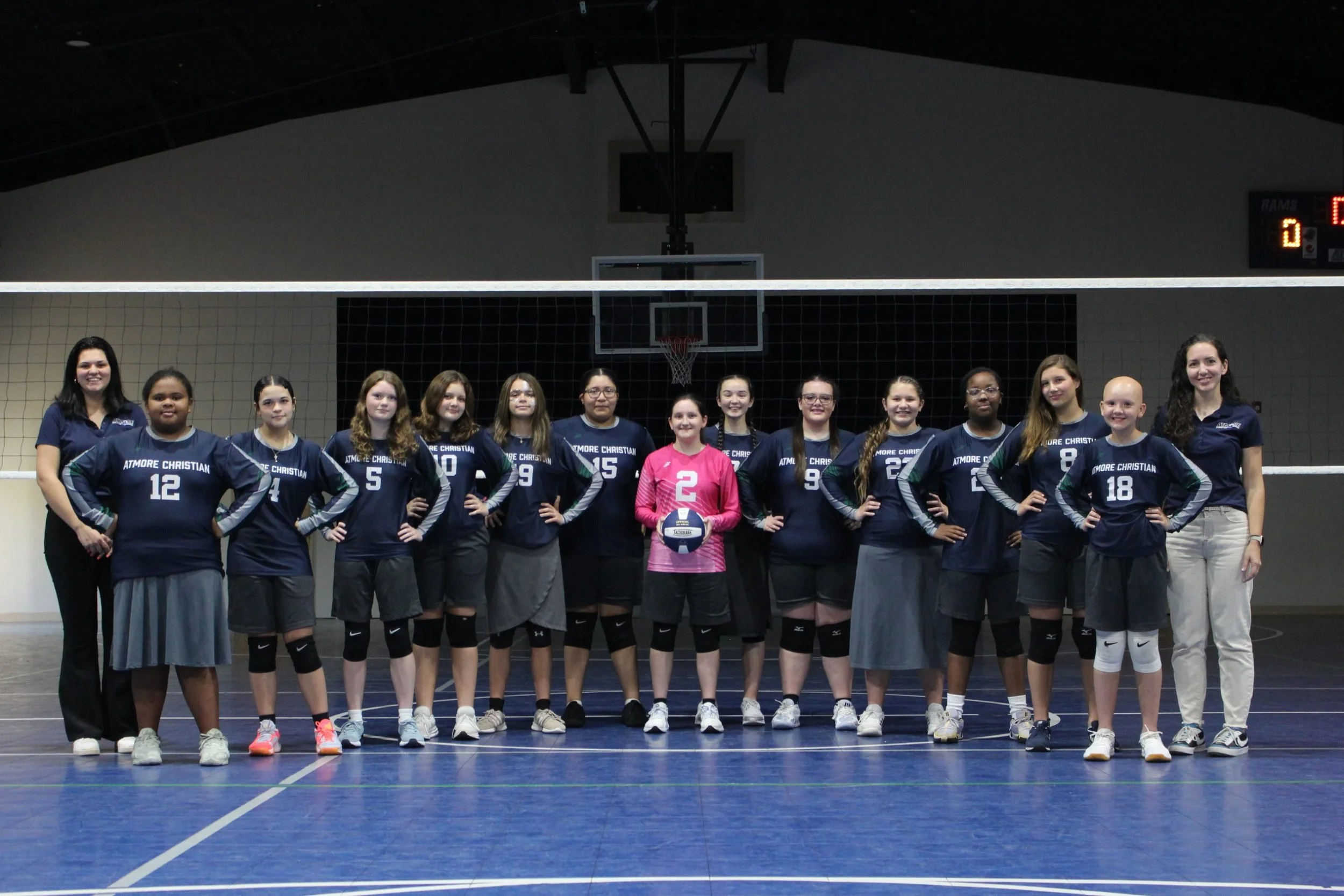 Atmore Christian School ACS Volleyball Girls Athletics Sports Teams Rams