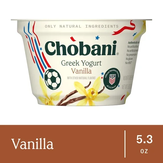 Chobani Greek Vanilla 5oz