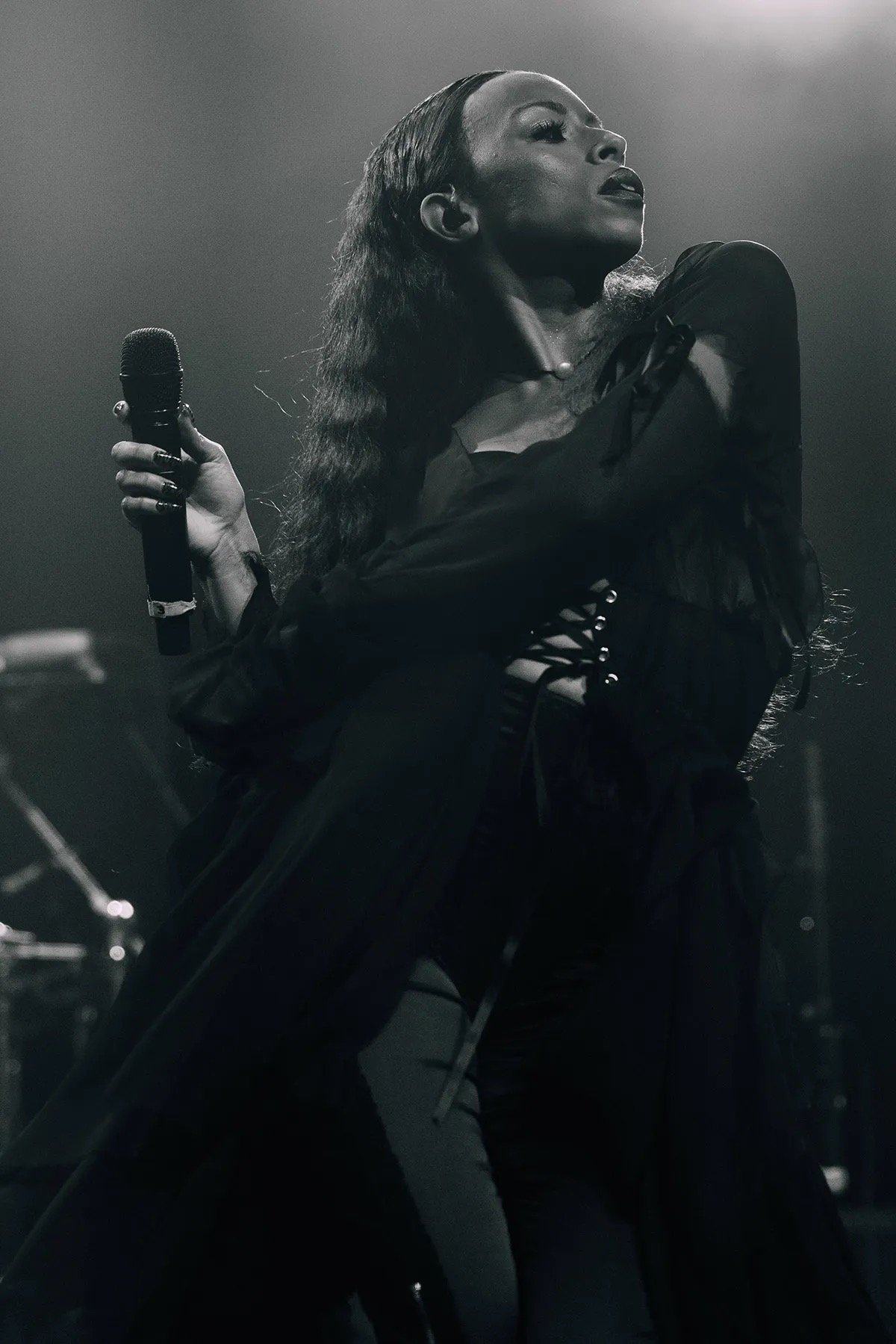 Ravyn Lenae at Billboard NYC Show (2025)
wearing custom stage look