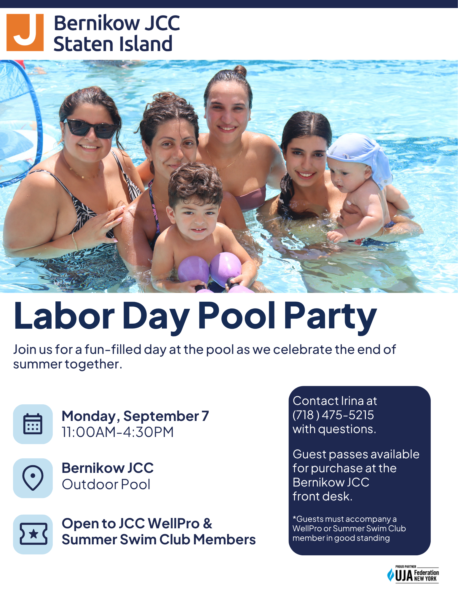 Labor Day Pool Party