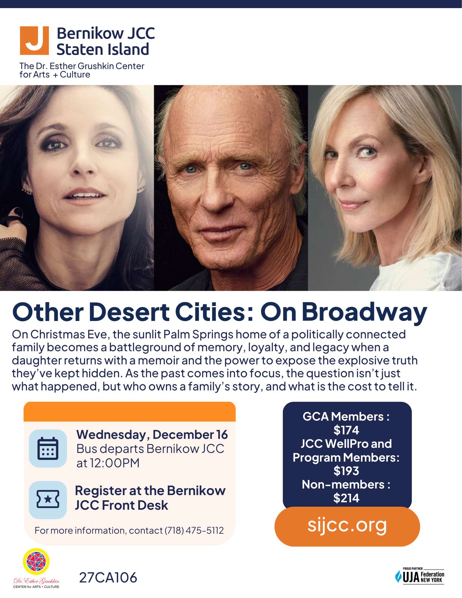 Other Desert Cities: On Broadway