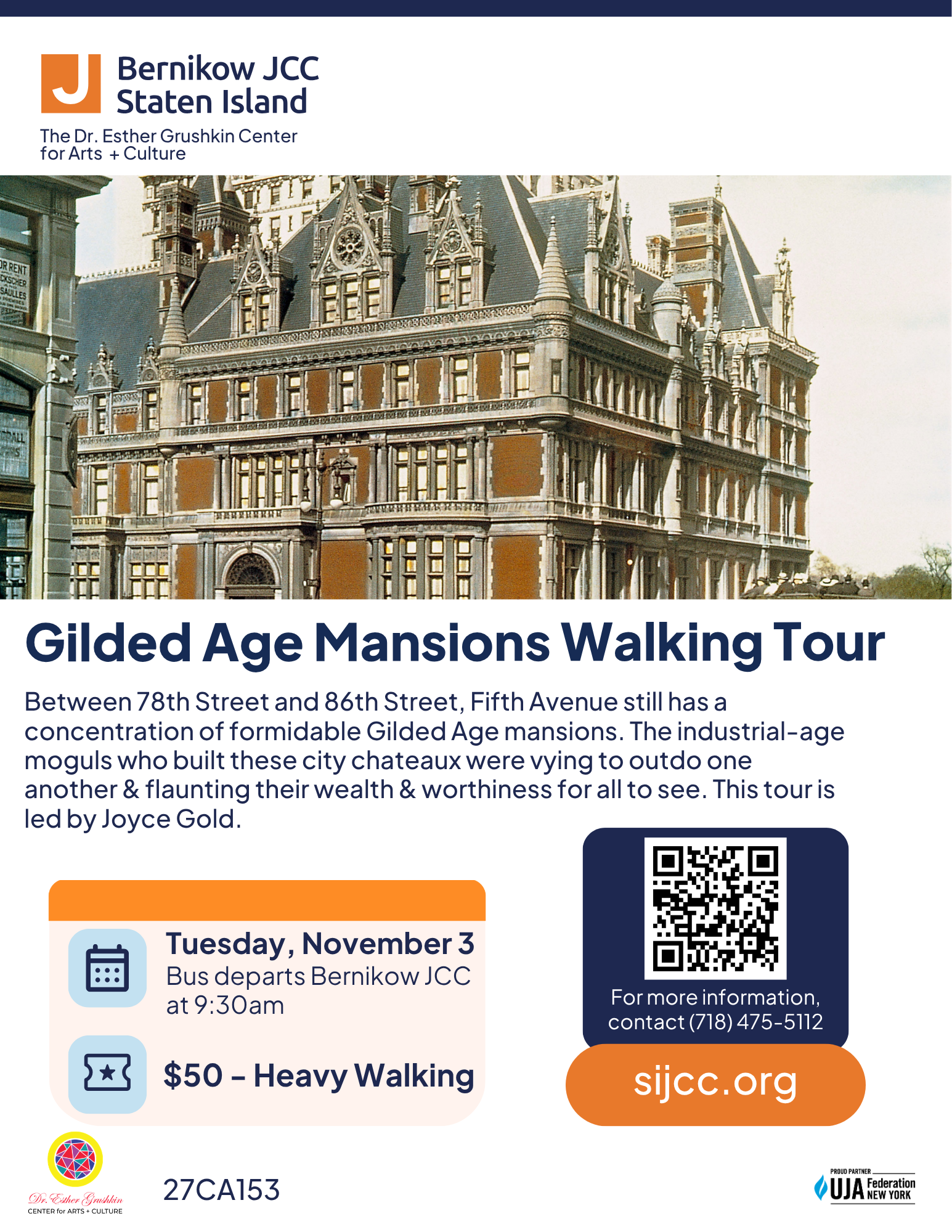 Gilded Age Mansions Walking Tour