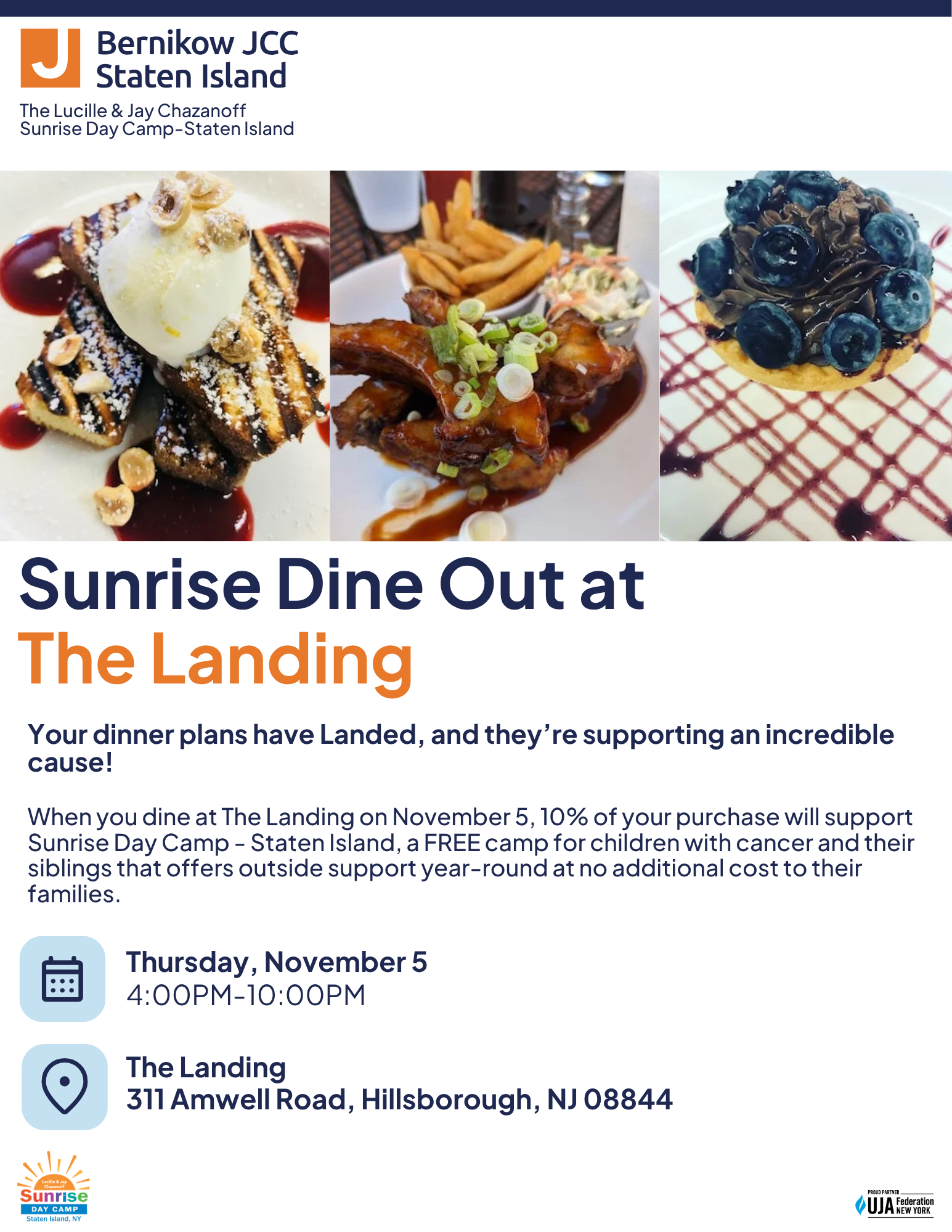 Sunrise Dine Out at The Landing