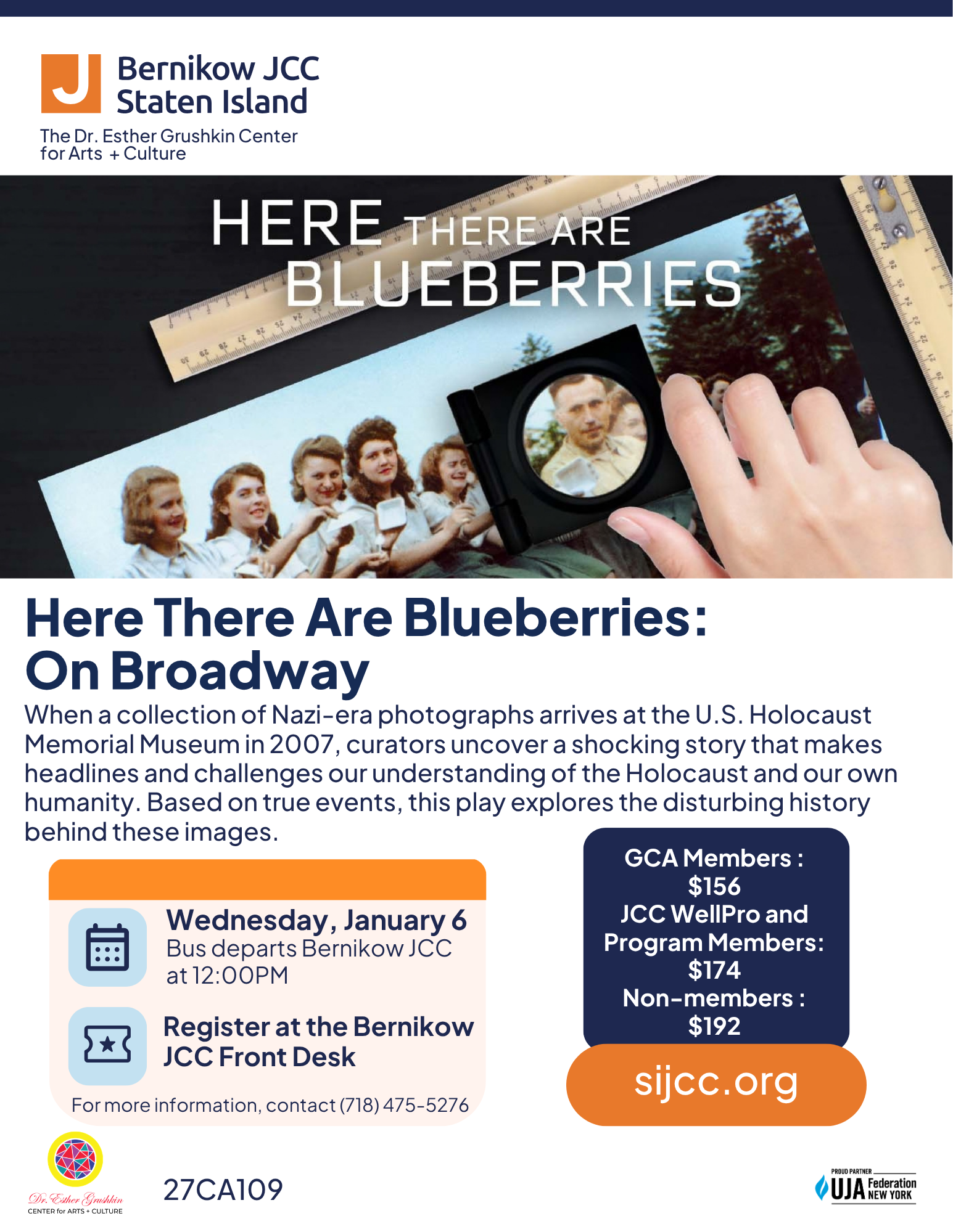 Here There Are Blueberries:  On Broadway