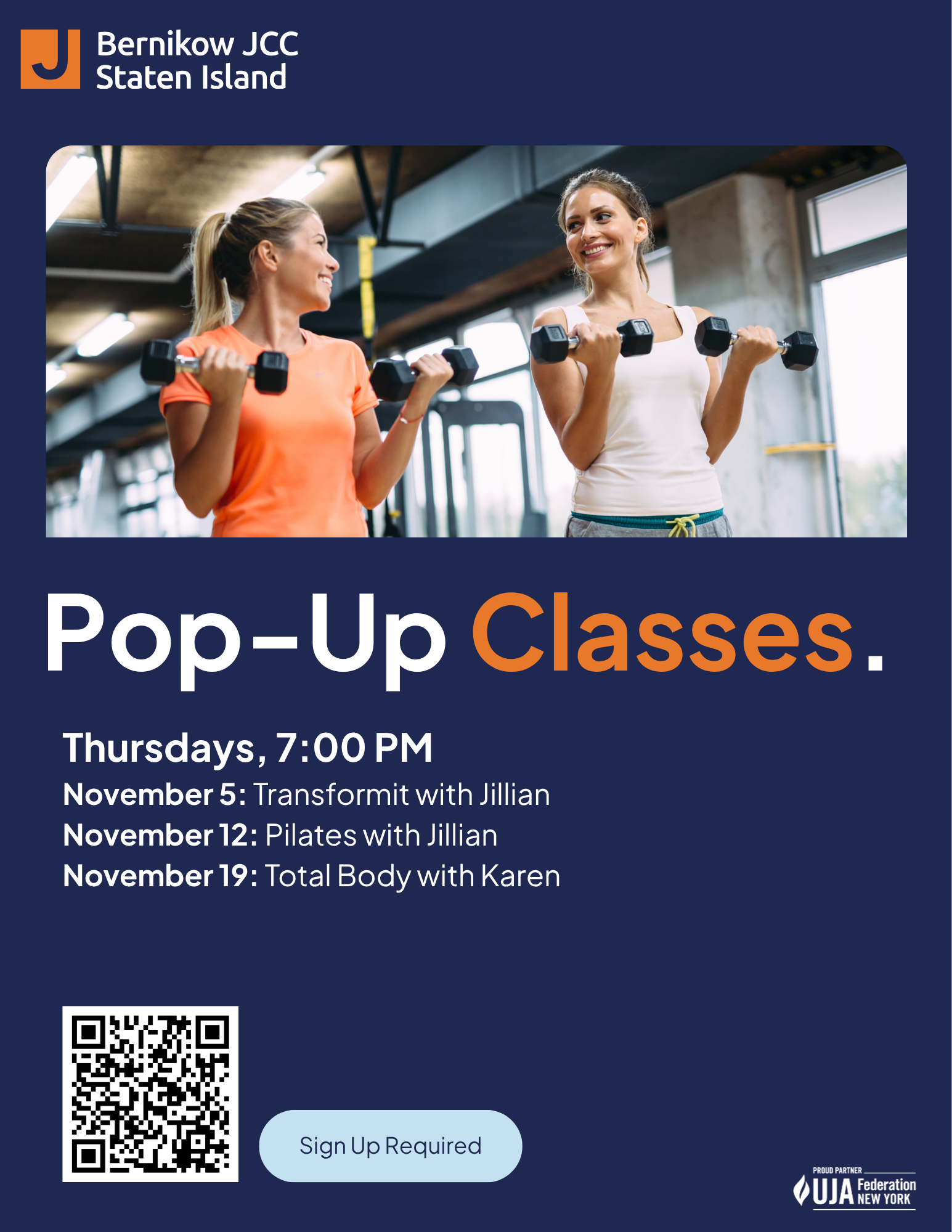 Pop Up Class: Transformit with Jillian