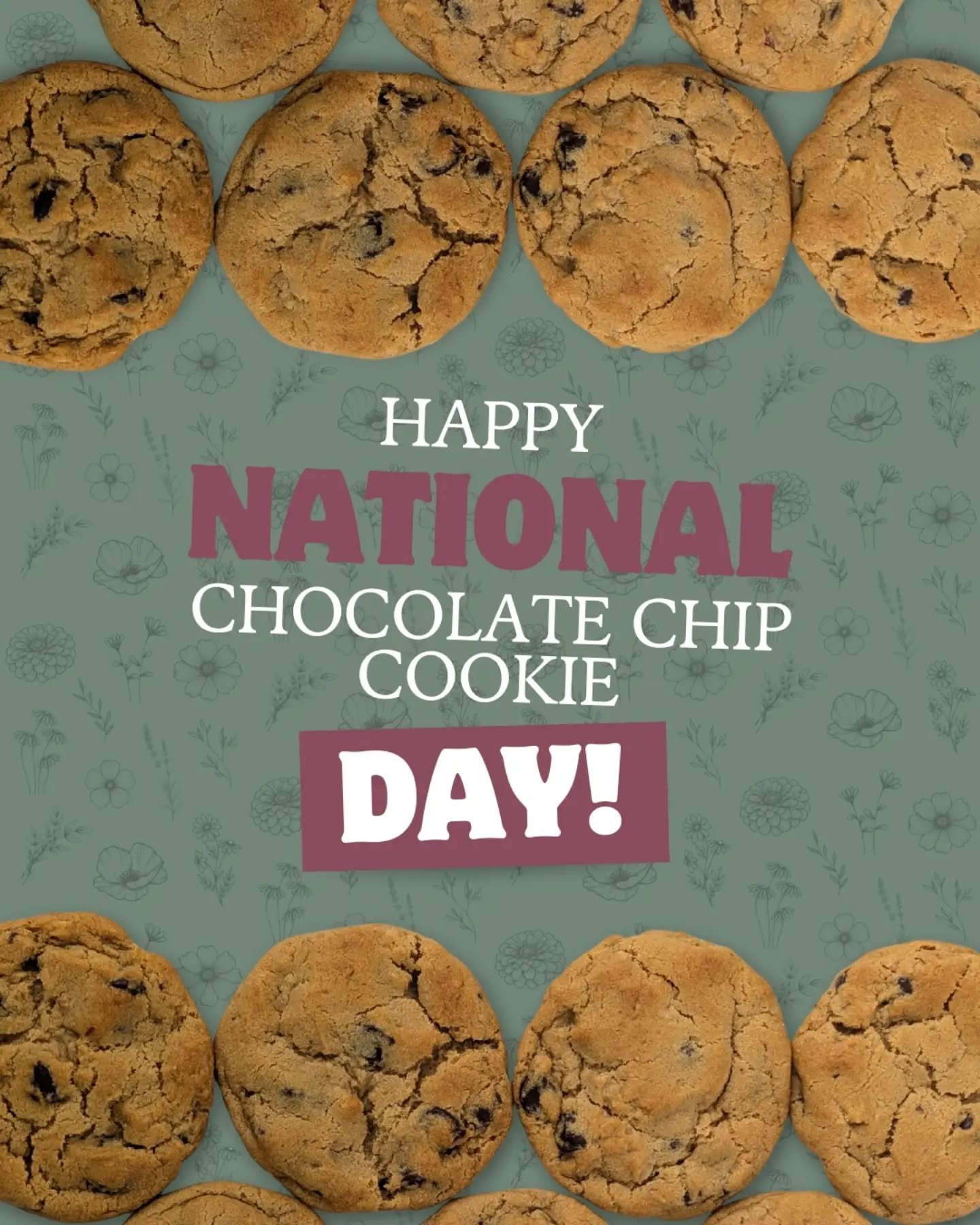 Just in case you need an excuse to indulge in a chocolate chip cookie or two 🤤

It's a classic for a reason!