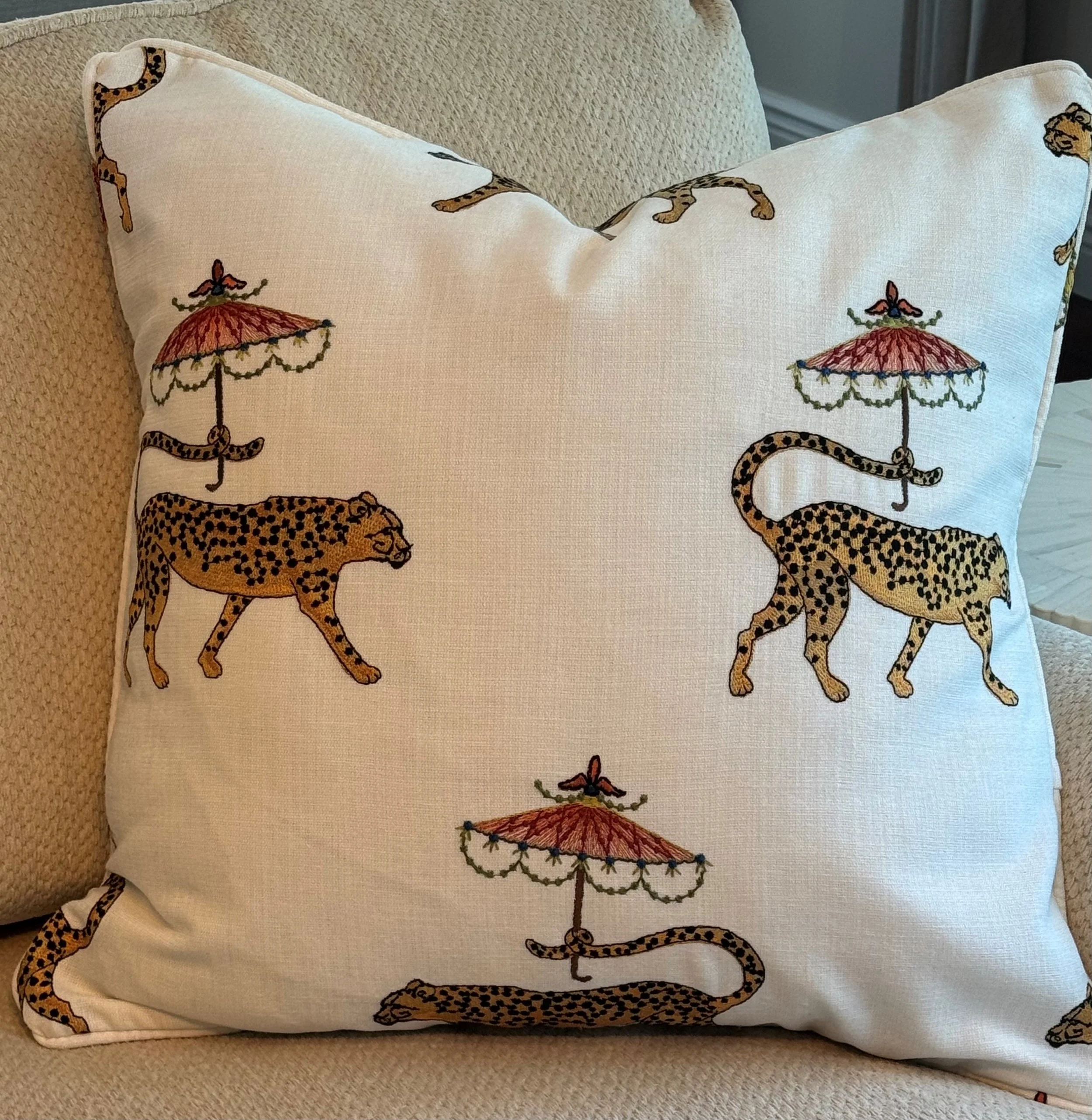 A Walk In the Sun Pillow with Feather and Down Insert