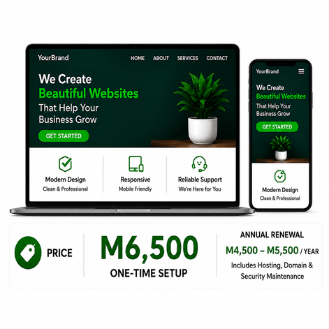 Starter Website Package