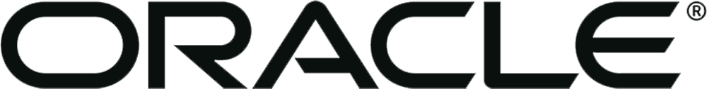 The word 'ORACLE' in black uppercase letters on a white background.
