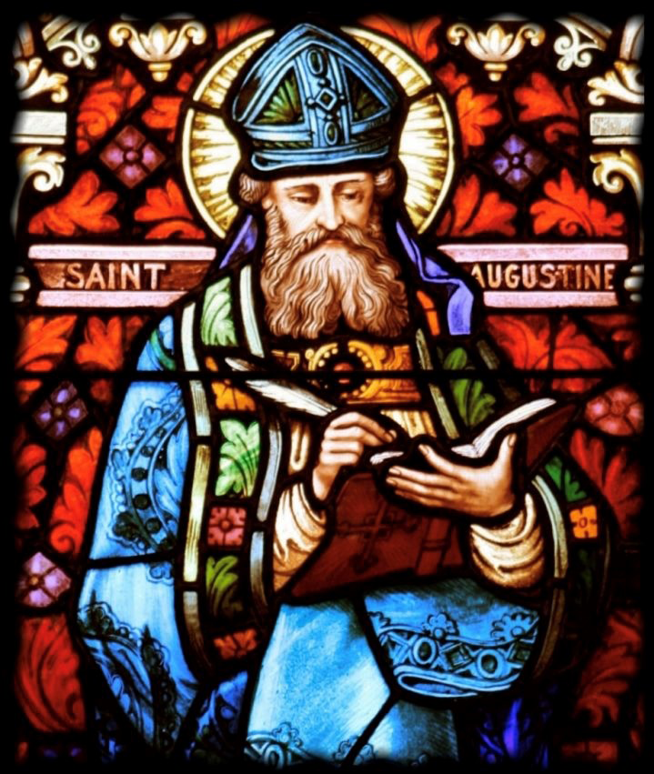 St Augustine stained glass