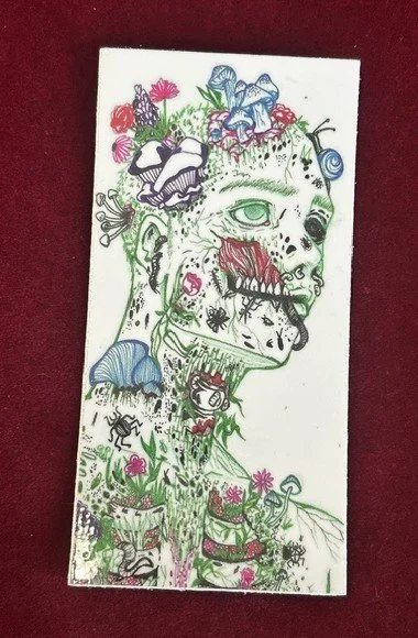 Forest Zombie Sticker