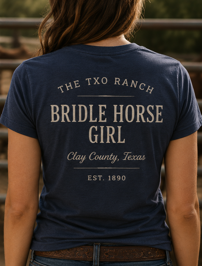 The Bridle Horse Girl Tee Shirt