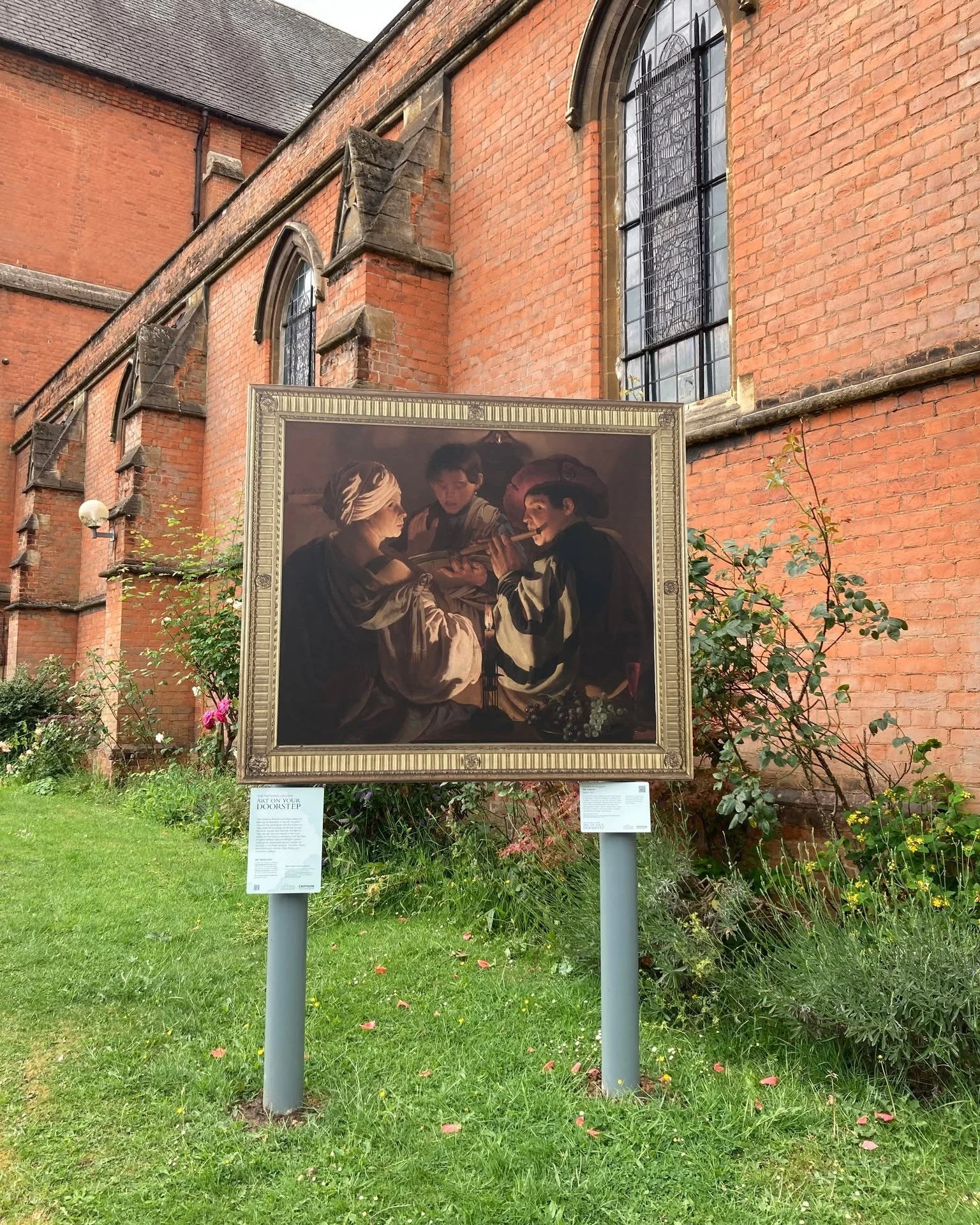 🎨 Last week to catch the Art on Your Doorstep trail in Upper Norwood!

We're proud to be home to two paintings as part of this wonderful initiative from The National Gallery and Culture Croydon, bringing free, life-sized masterpieces right to your c