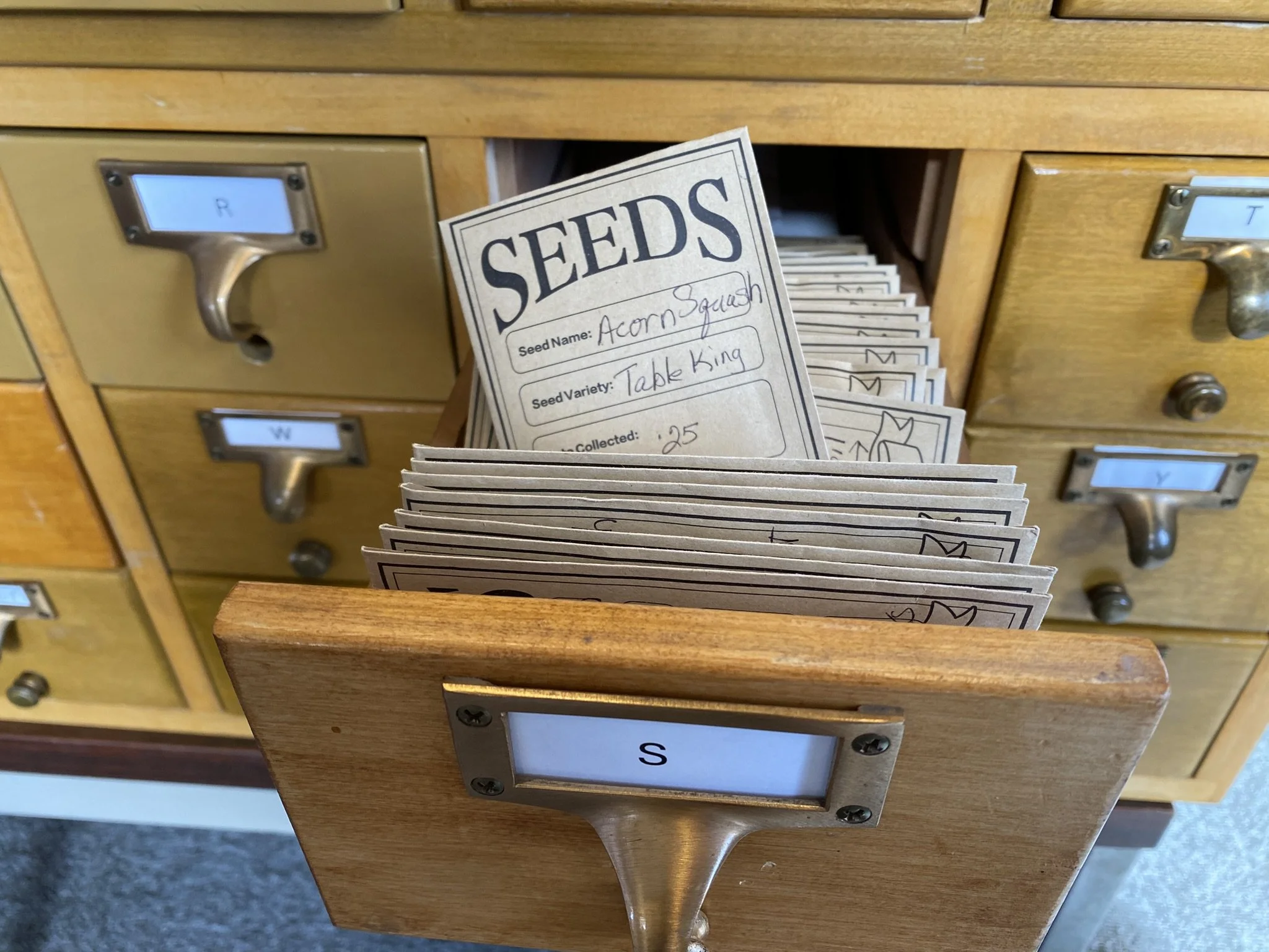 Check Out our New Seed Library!!