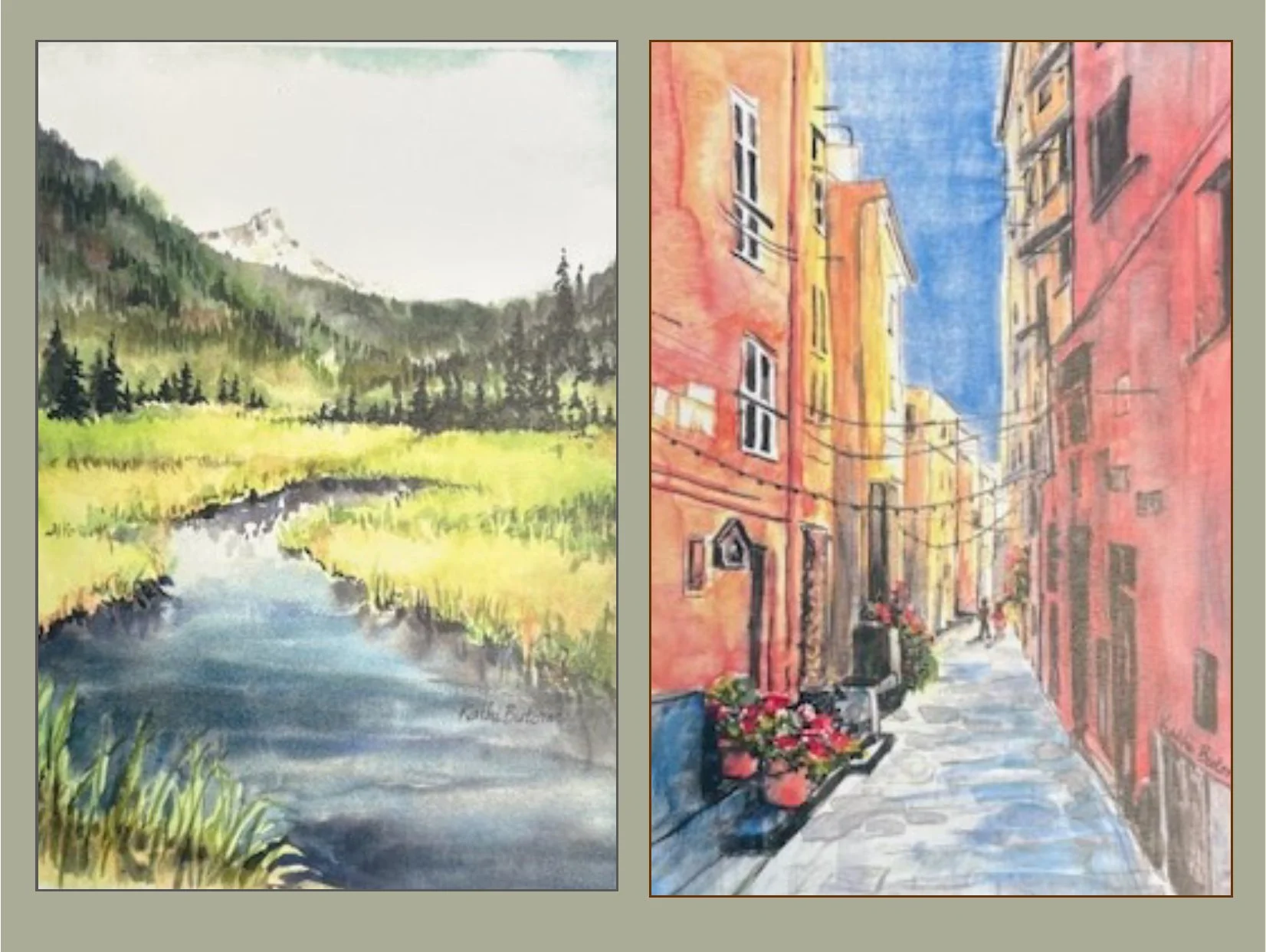 New Art in the Library: Paintings by Kathi Butorac