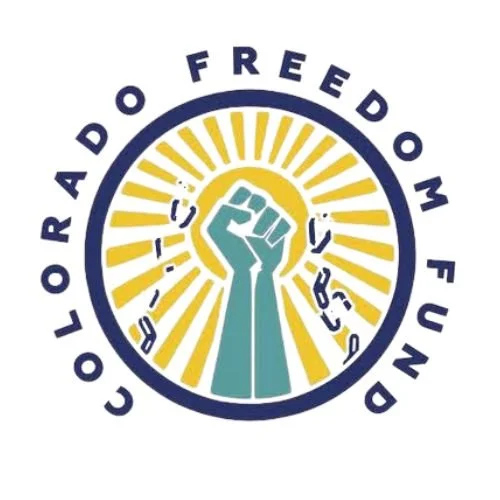 Logo of the Council on Radio Freedom and Fun, featuring a clenched fist inside a sunburst design with the organization's name in a circular arrangement.