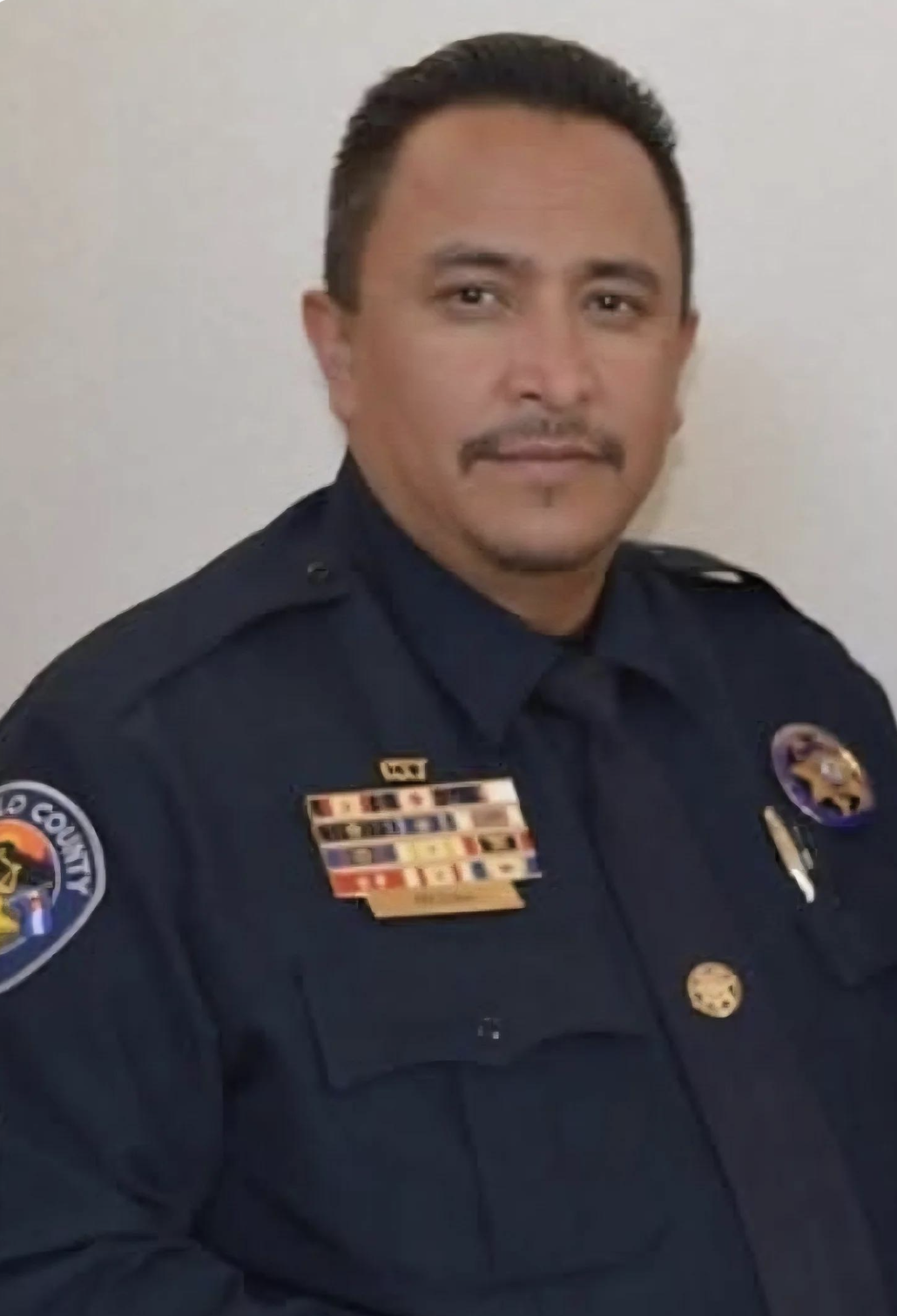 man in a police uniform