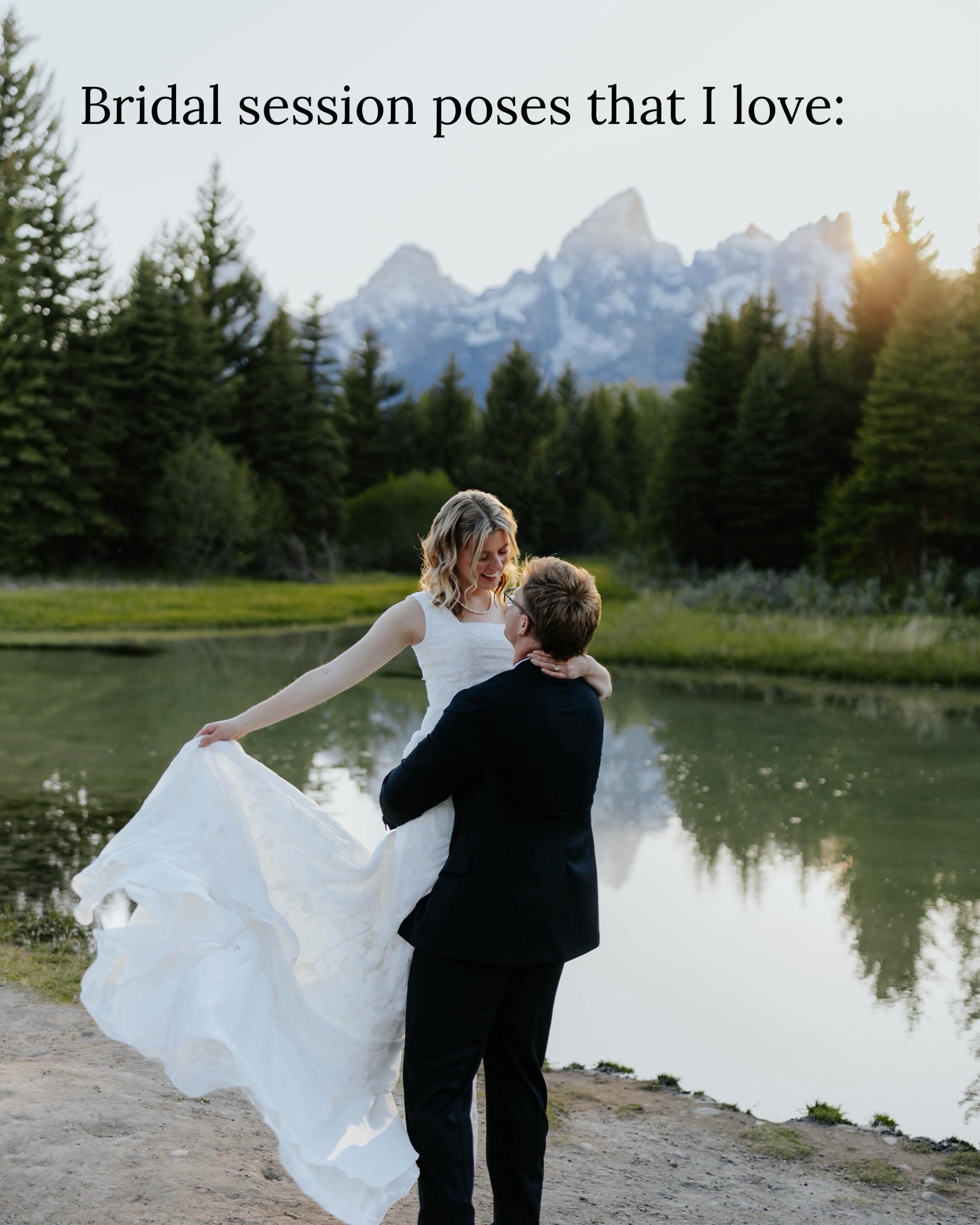 A few poses that I love to do with descriptions of how I explain it to my couple ! I love with this session with Jayce and Isabelle 🤍  #idahophotographer #idahofallsweddingphotographer #grandtetonnationalpark #wyomingphotographer