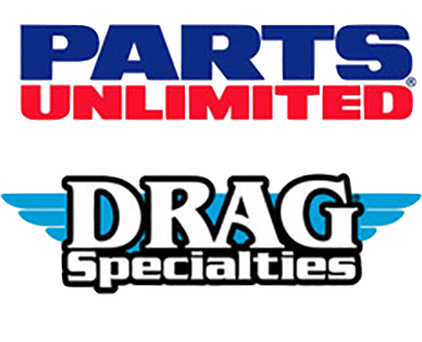 Parts Unlimited and Drag Specialties logos