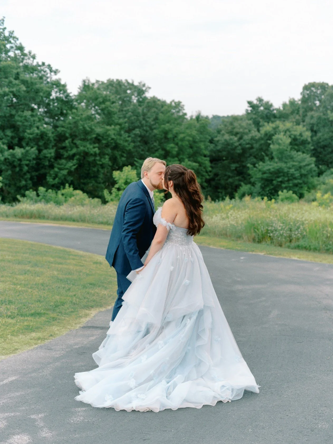 From Kleinfeld to Osage House: A Blue Bridal Vision Brought to Life in Cave Springs