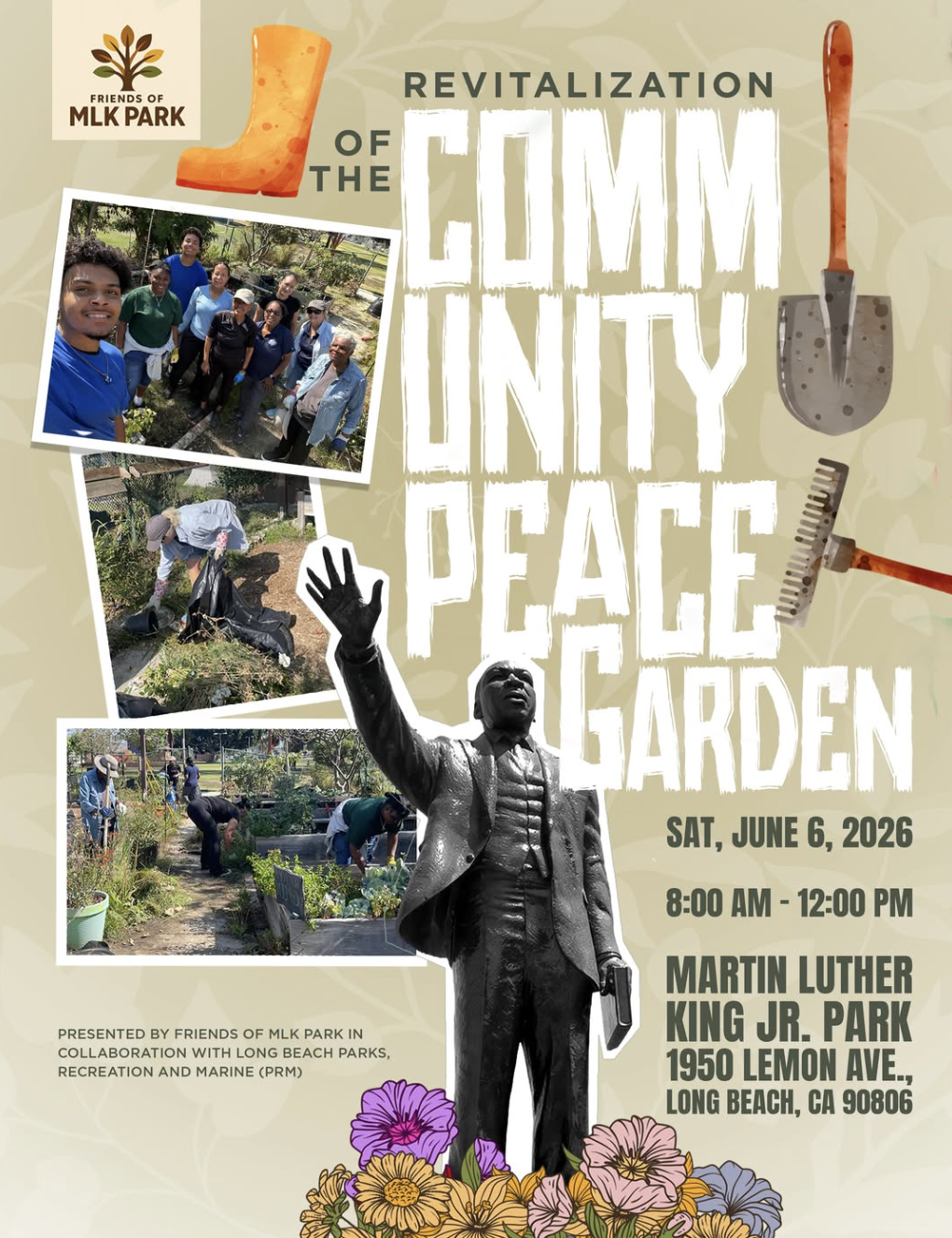 Growing Community at the MLK Park Peace Garden