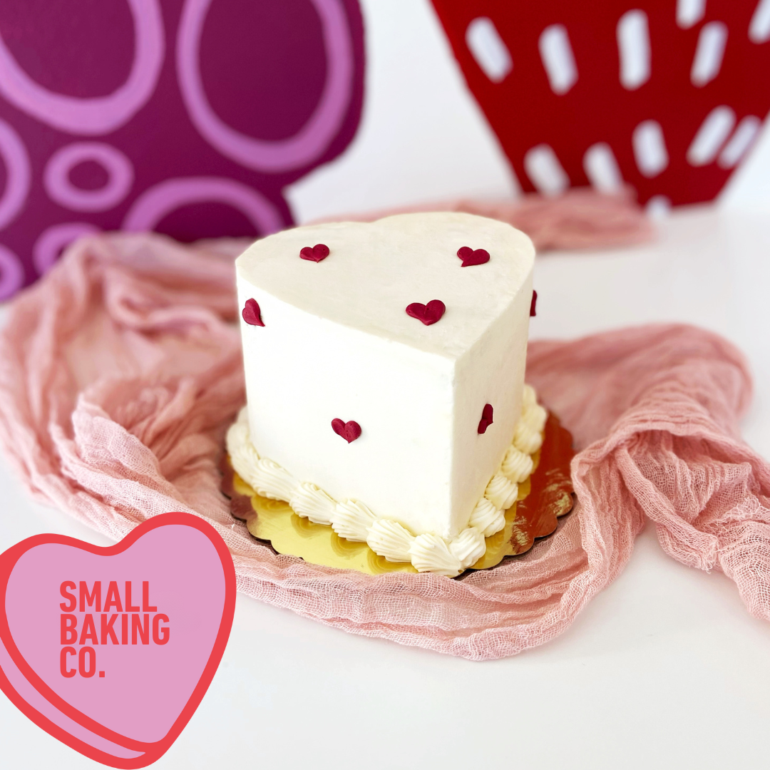 Mini Heart Cake