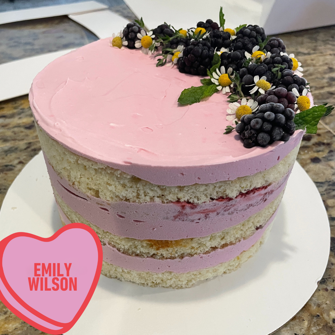 Blackberry Lime Cake