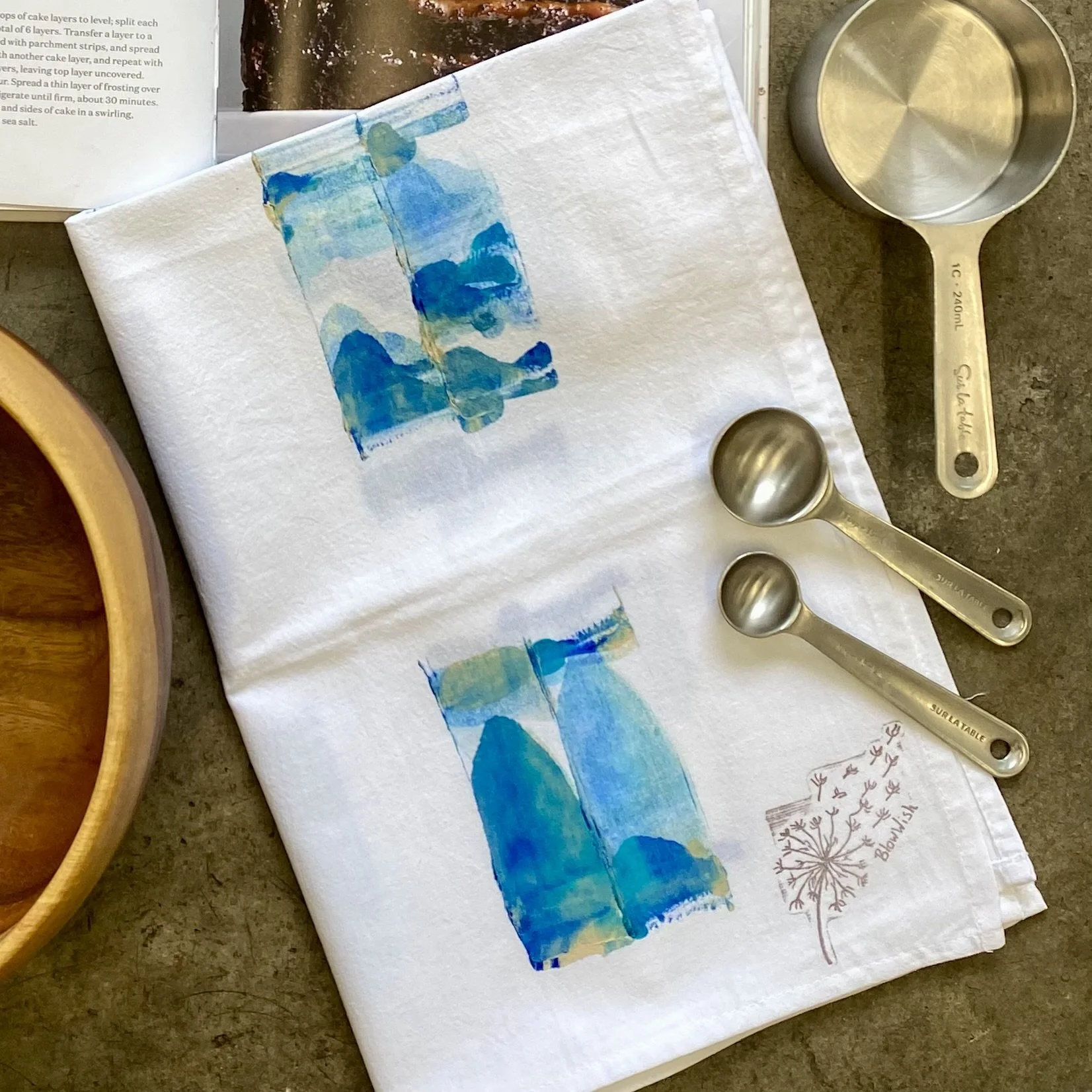 Leucadia Mornings Tea Towel