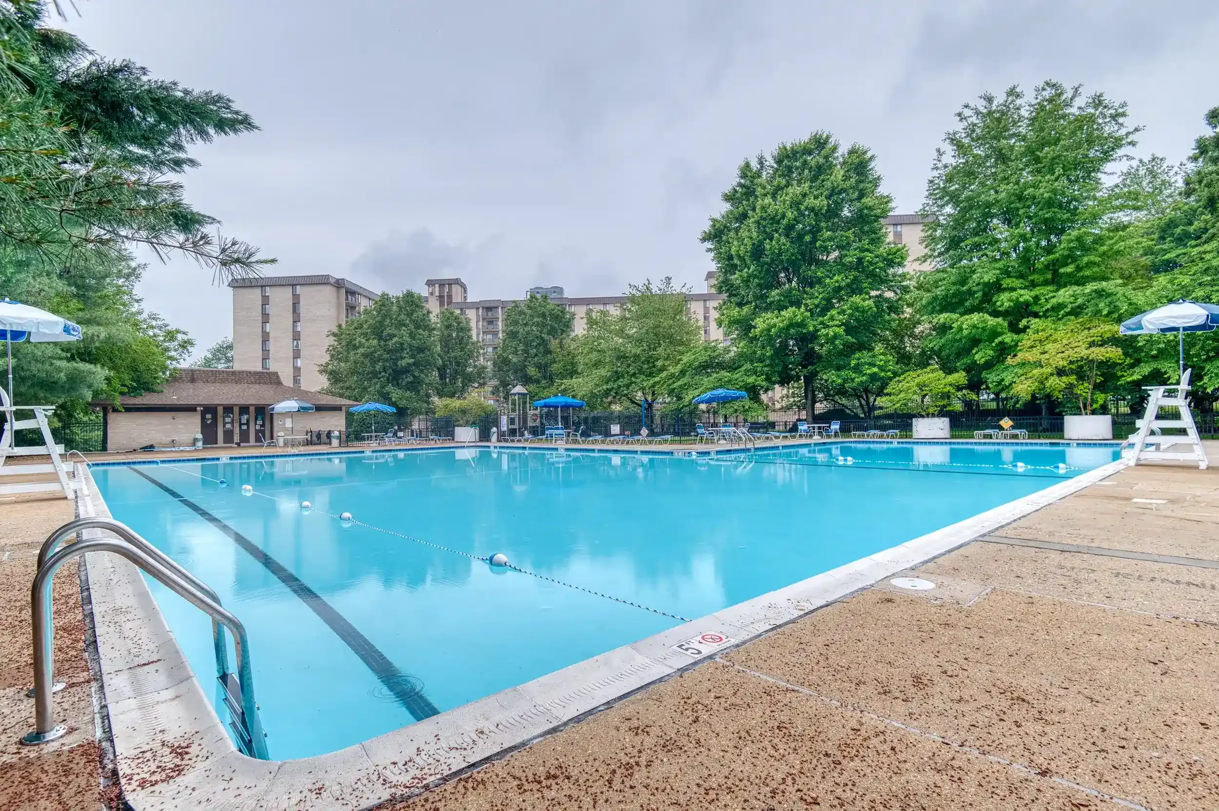 large outdoor swimming pool