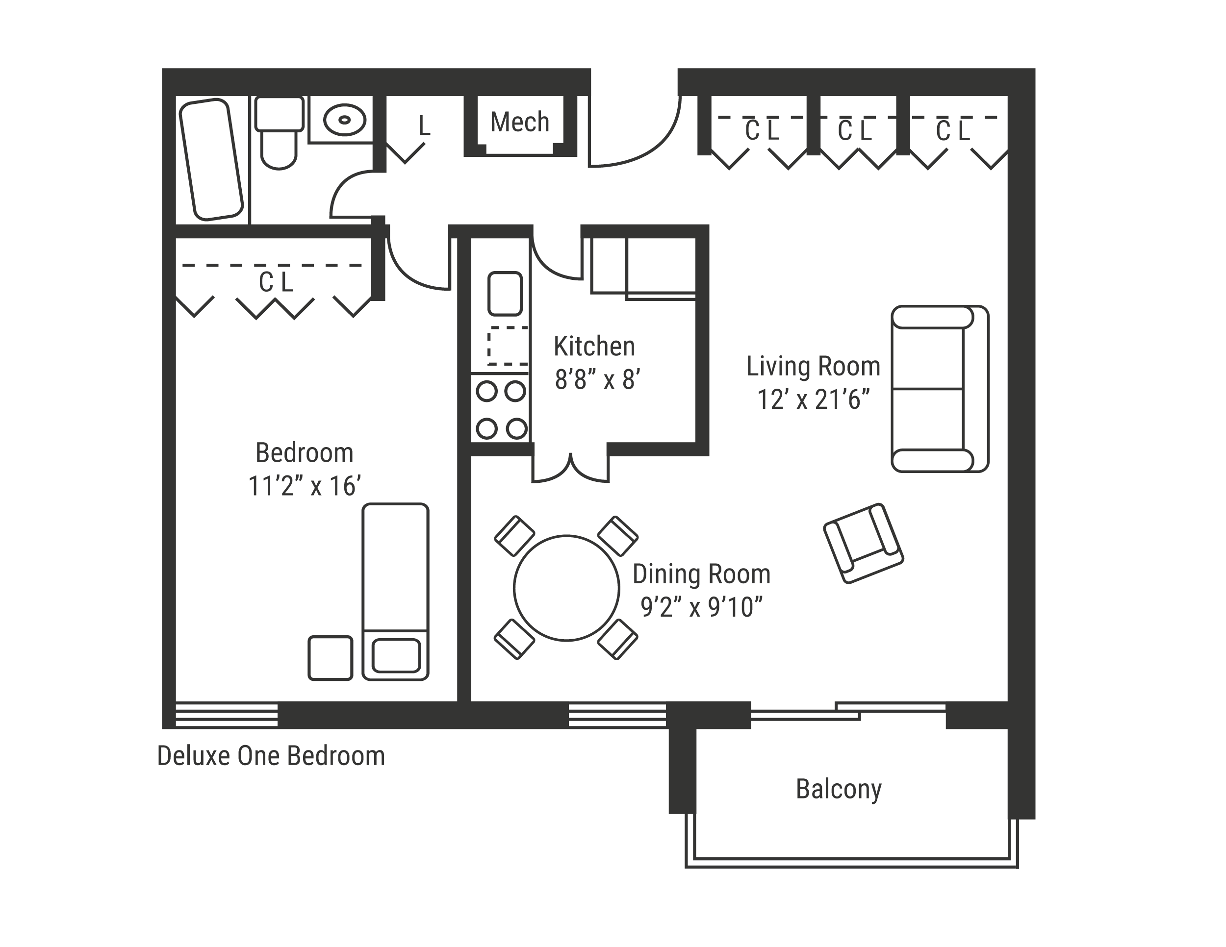 Deluxe One Bedroom