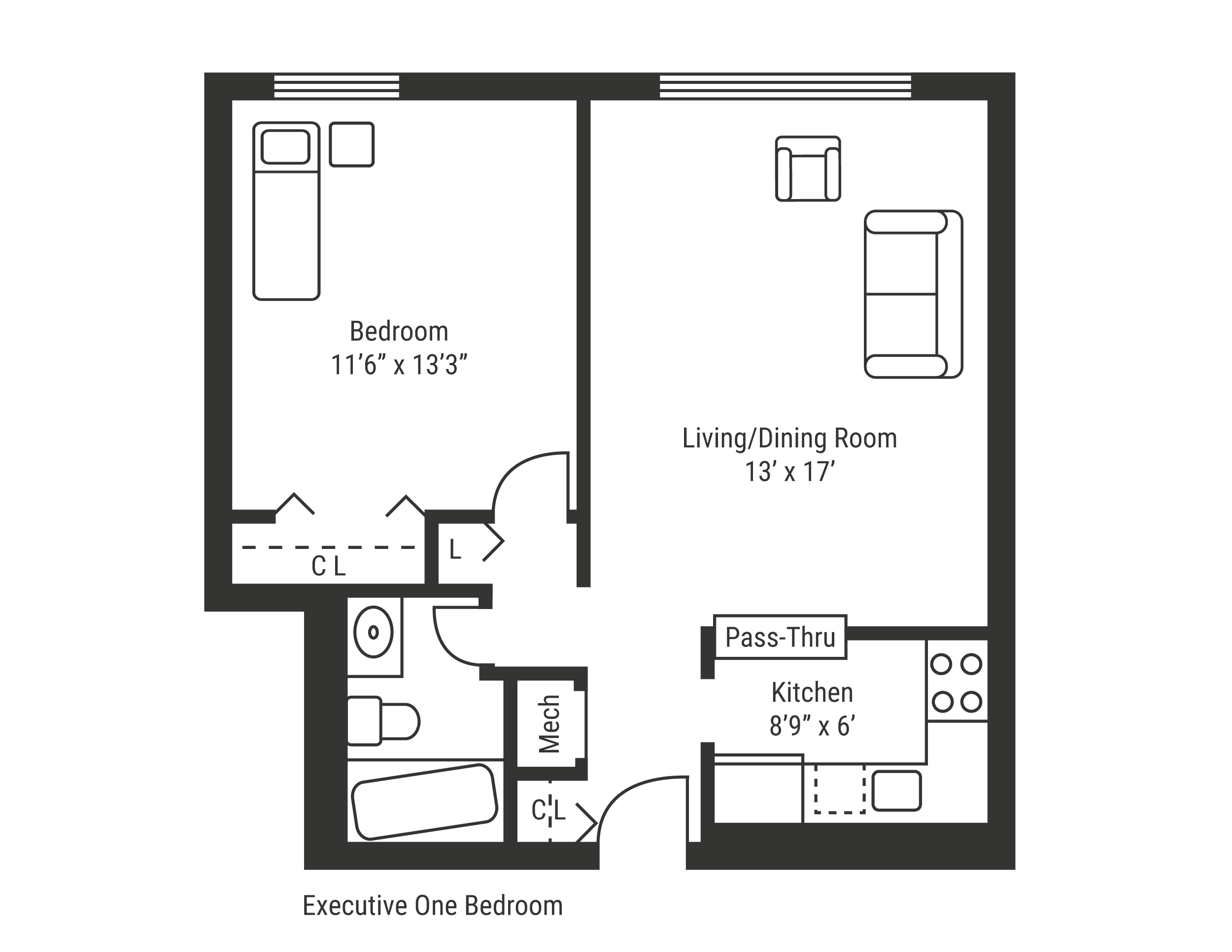 Executive One Bedroom