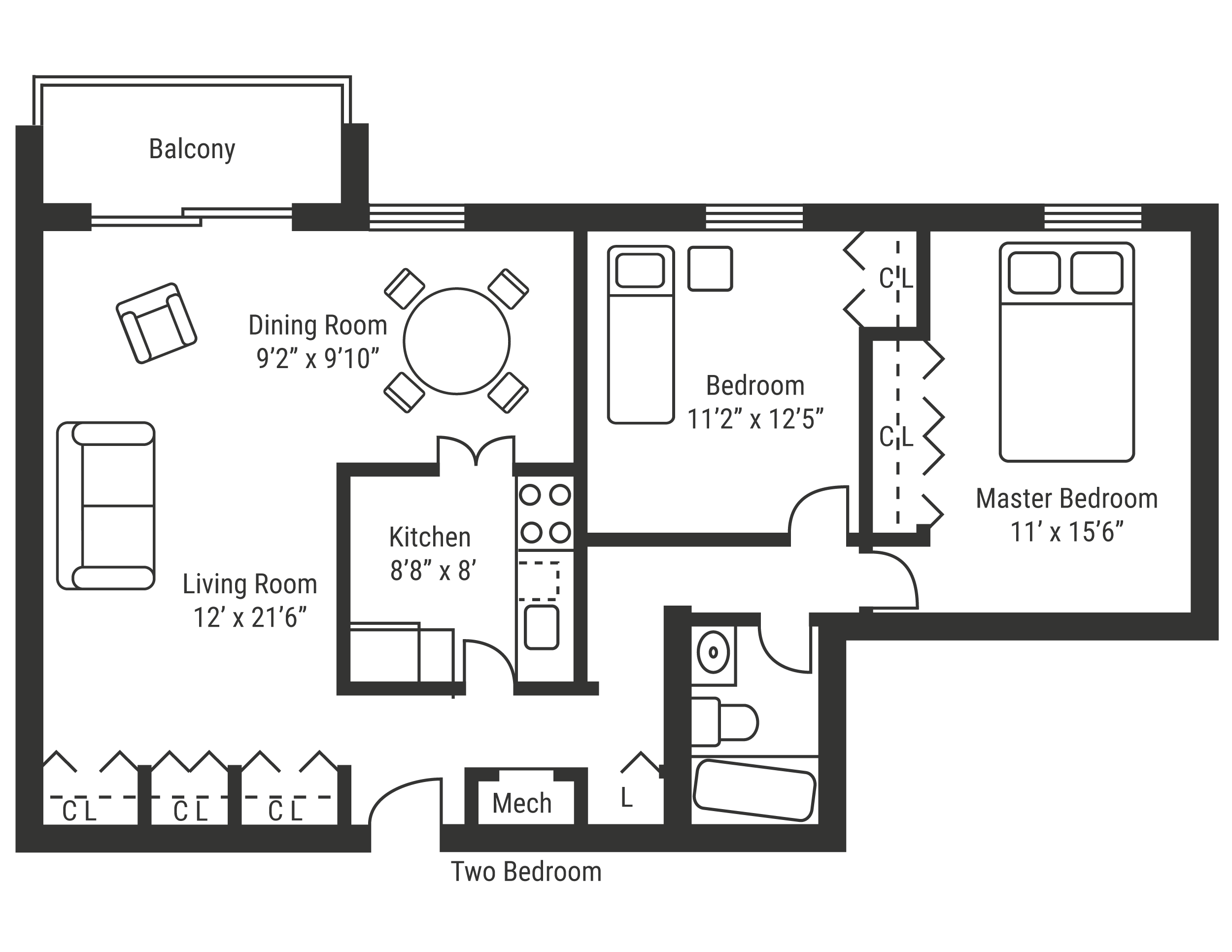 Two Bedroom