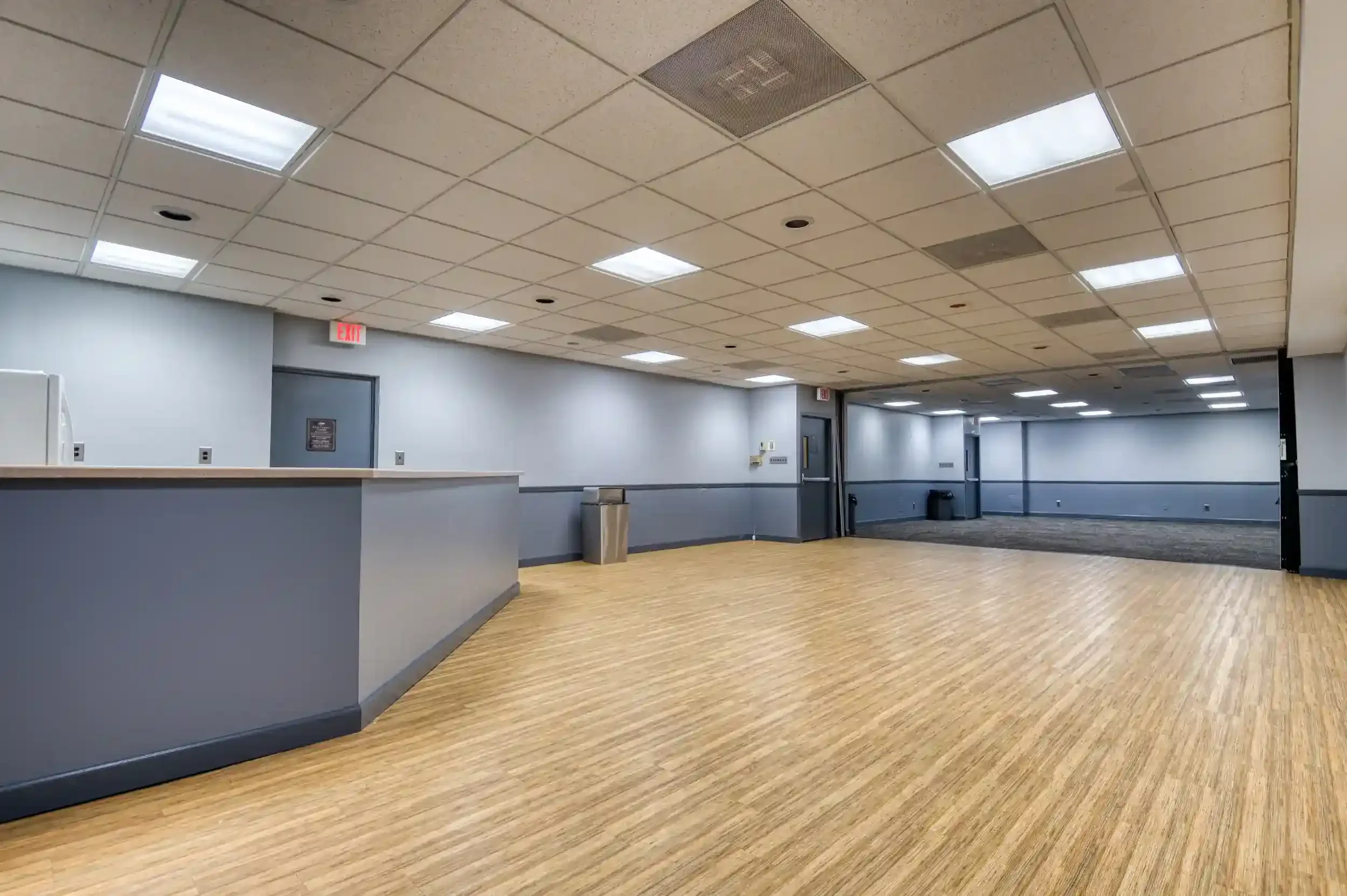 Party Room (View 2) – A versatile space for gatherings, meetings, or events. 