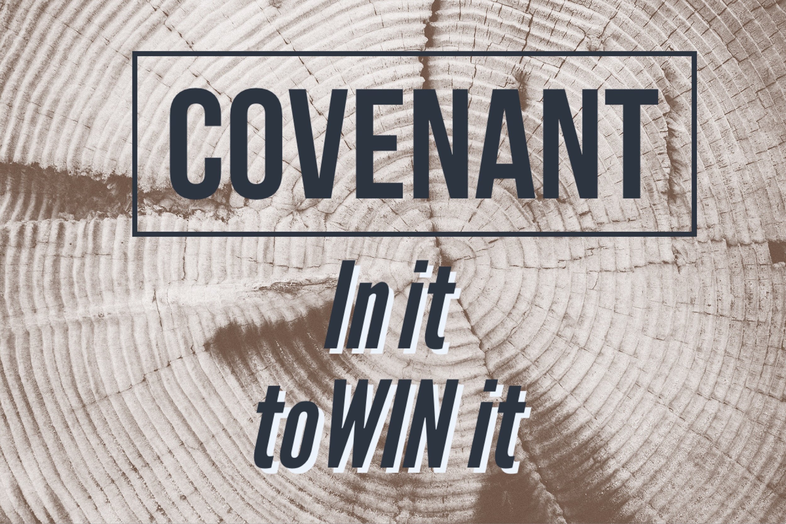 Covenant:  In it to Win it