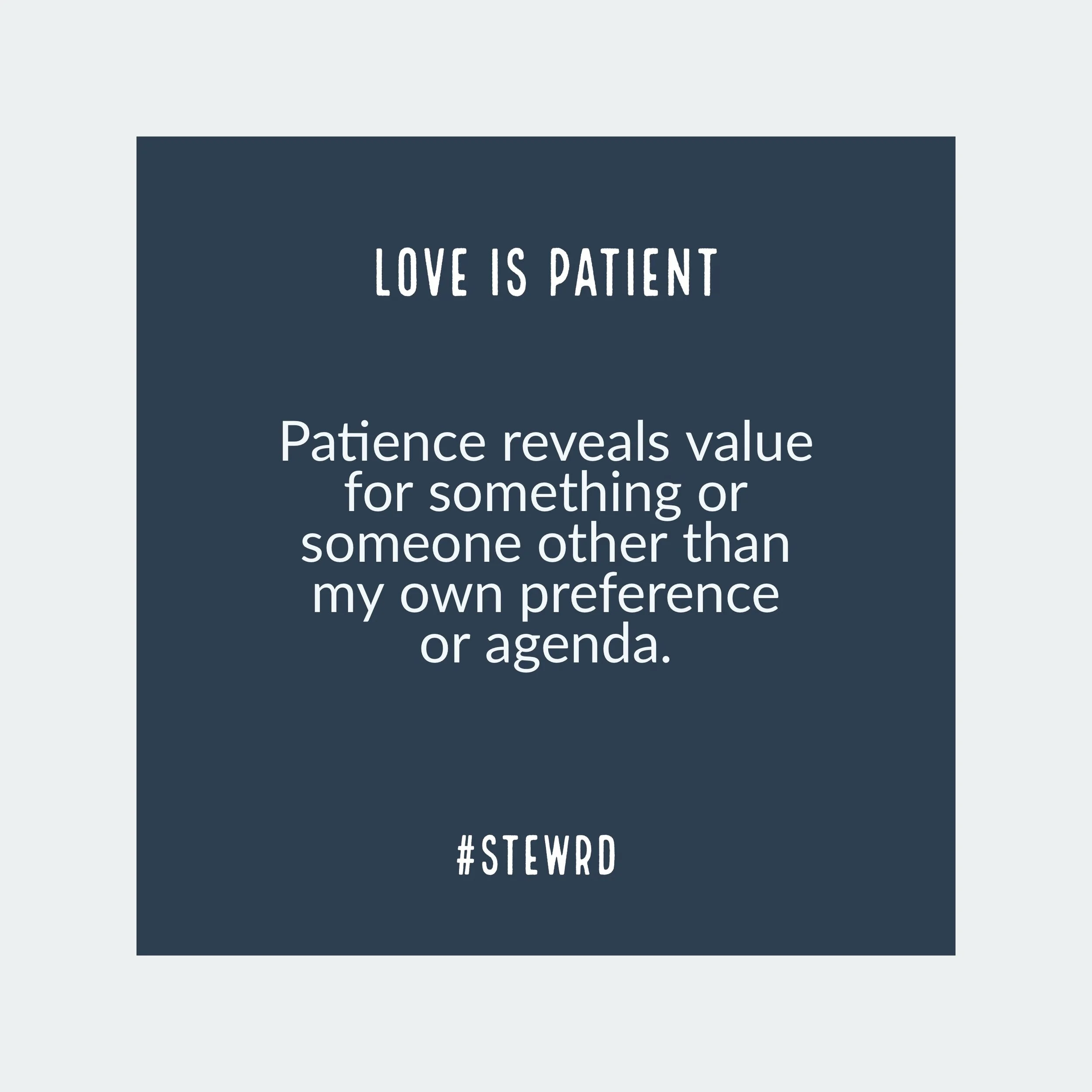 Patience 