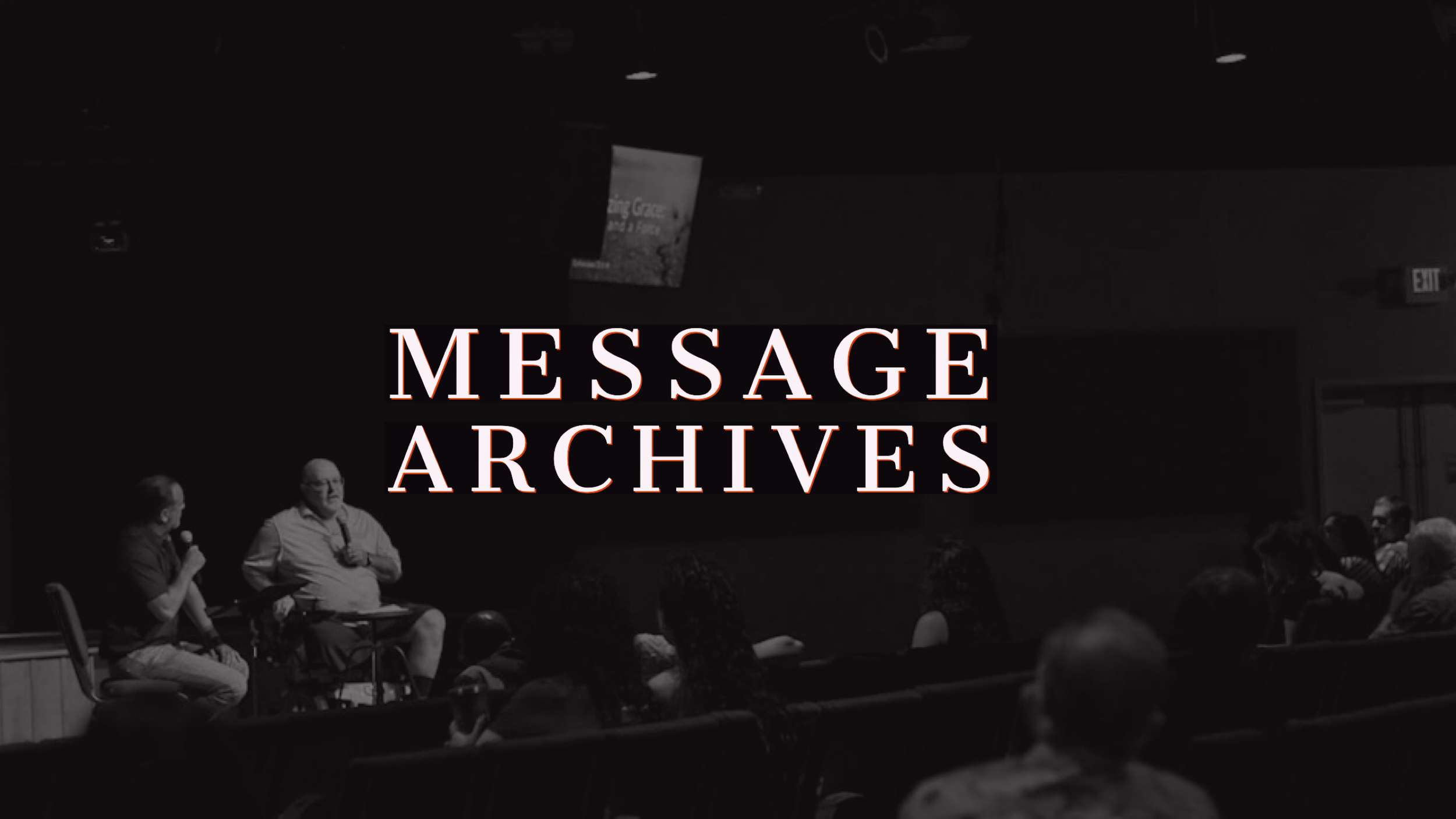 Sermon Audio/Video