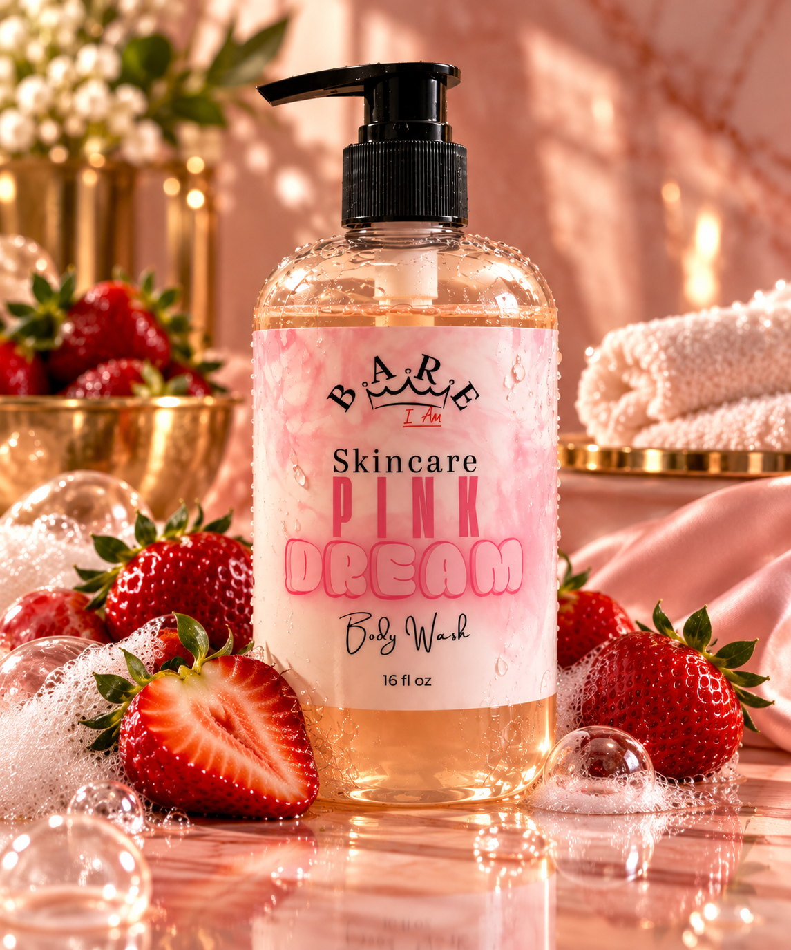 Pink Dream Body Wash (16oz)