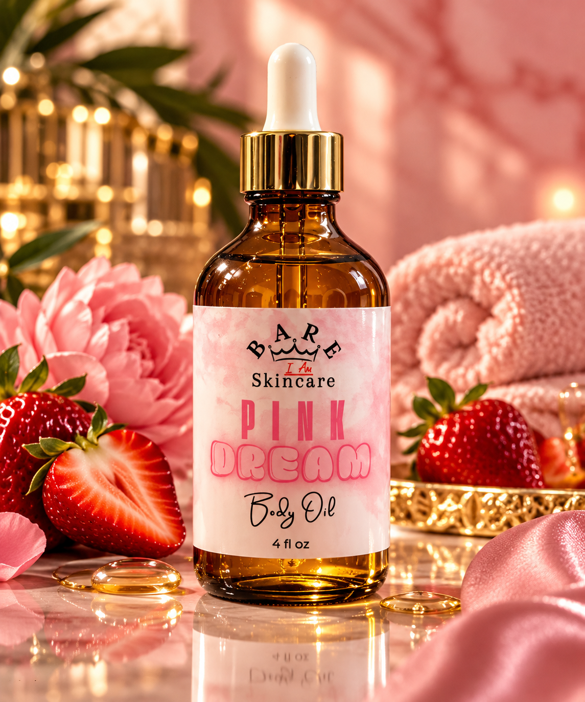 Pink Dream Body Oil (4oz)