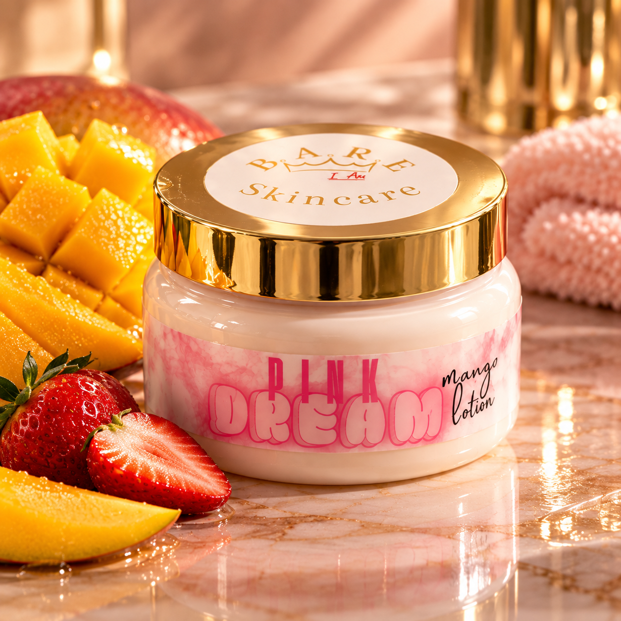 Pink Dream Butter Lotion (8oz)