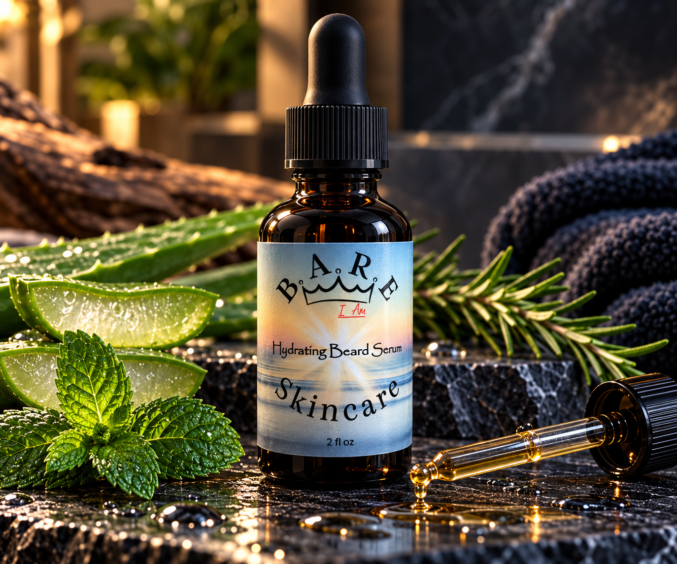 Beard Nourishing Serum (2oz)