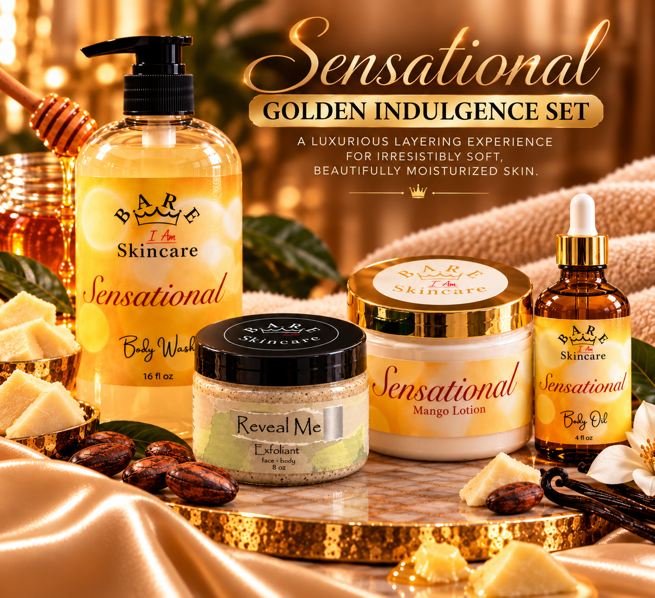 Sensational Golden Indulgence Set